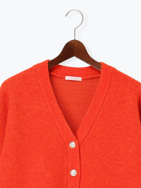 Te chichi「起毛ミドルVネックカーディガン」|カーディガン|