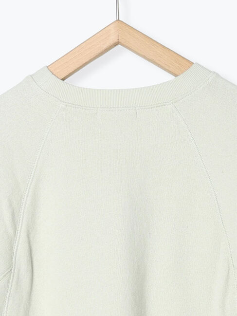 Samansa Mos2「飛び裏毛アップリケロゴスウェット」|Tシャツ・カットソー|