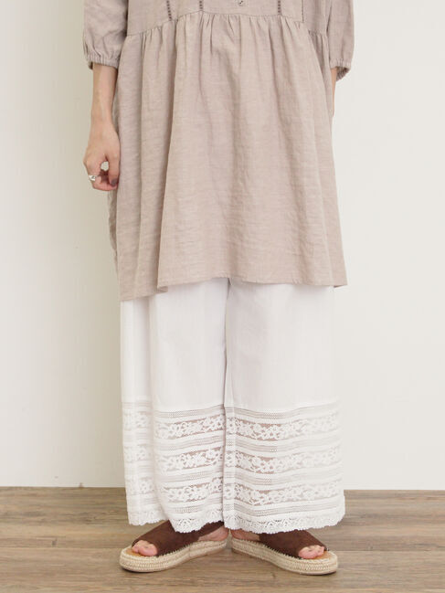 Samansa Mos2「裾レースぺチパンツ」|その他|