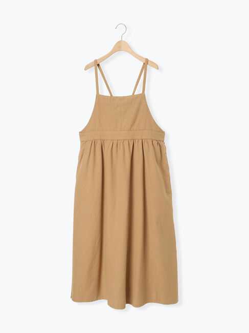 Samansa Mos2「エプロンジャンパースカート」|ワンピース|