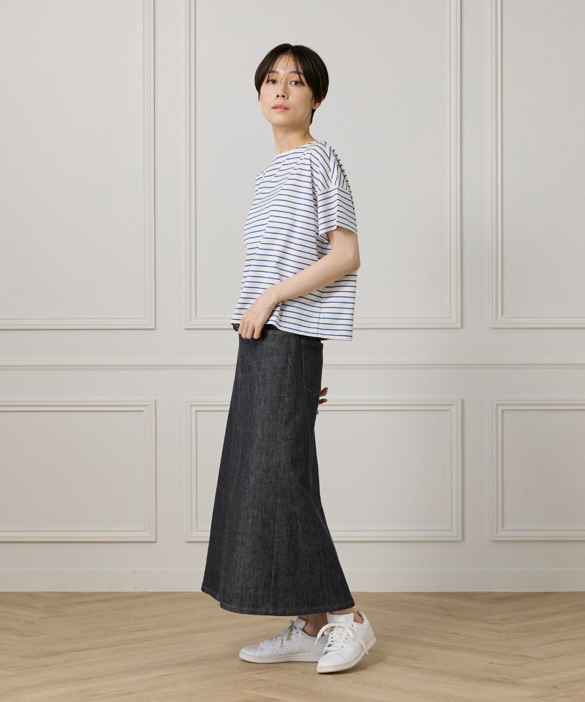 DAY by DAY it&rsquo;s international「ボートネックボーダーカットソー」|Tシャツ・カットソー|