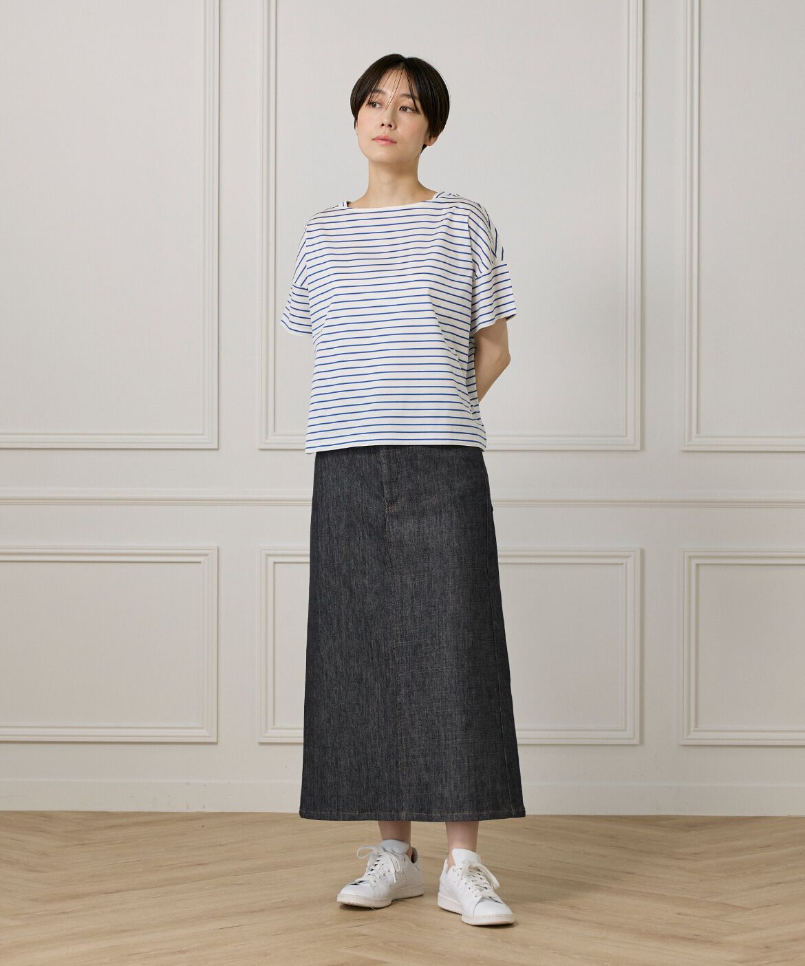 DAY by DAY it&rsquo;s international「ボートネックボーダーカットソー」|Tシャツ・カットソー|