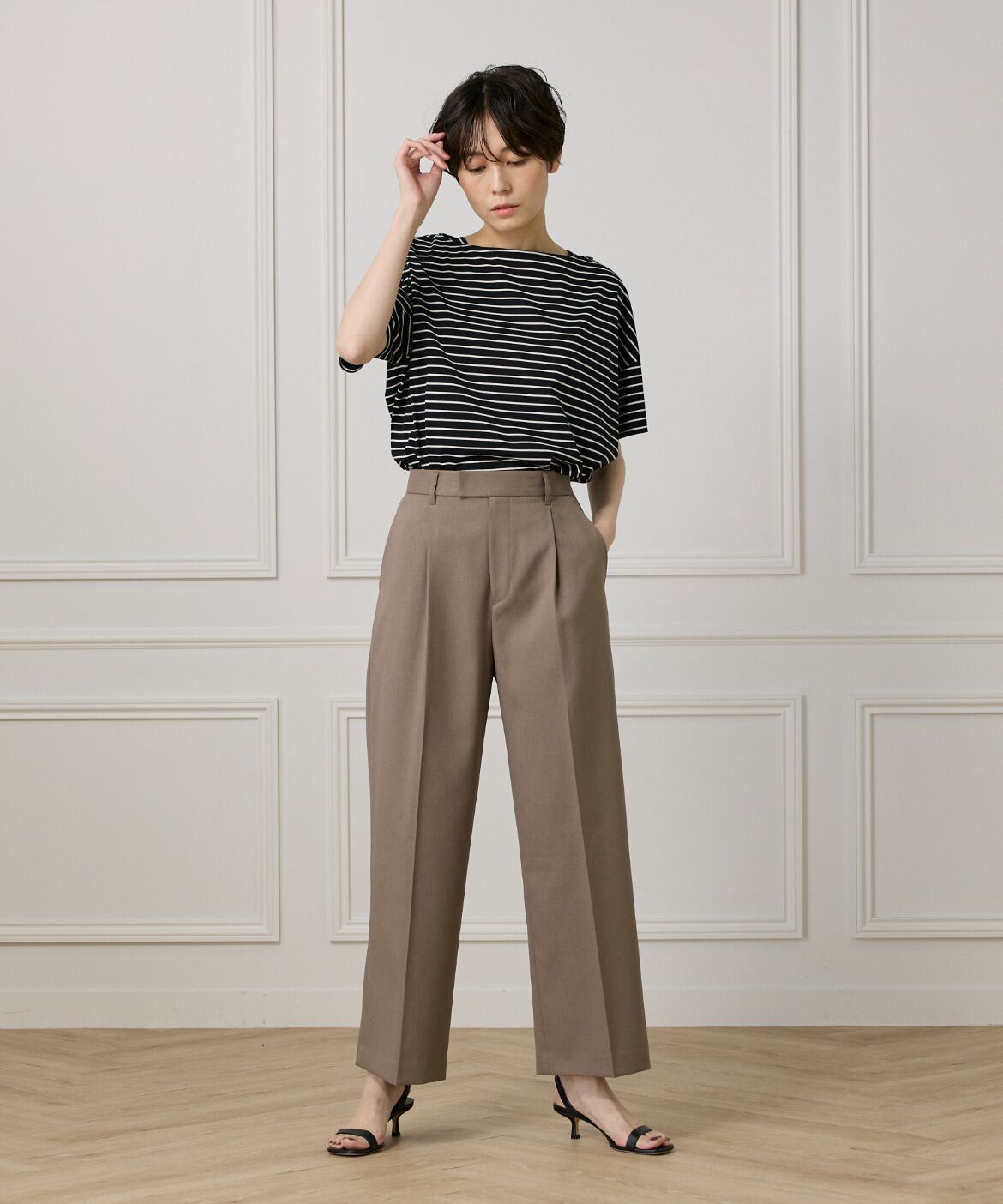 DAY by DAY it&rsquo;s international「ボートネックボーダーカットソー」|Tシャツ・カットソー|