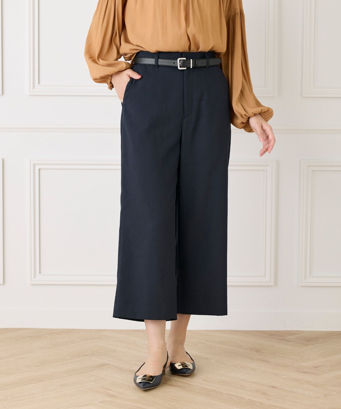 Le Souk「 スクエアバックルレザーベルト《ALTA MODA BELT/アルタモーダベルト》」|ベルト|