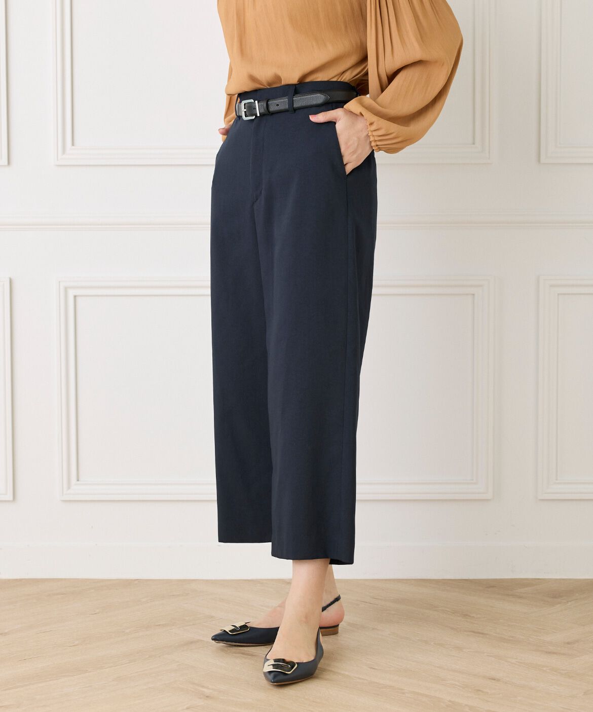 Le Souk「 スクエアバックルレザーベルト《ALTA MODA BELT/アルタモーダベルト》」|ベルト|