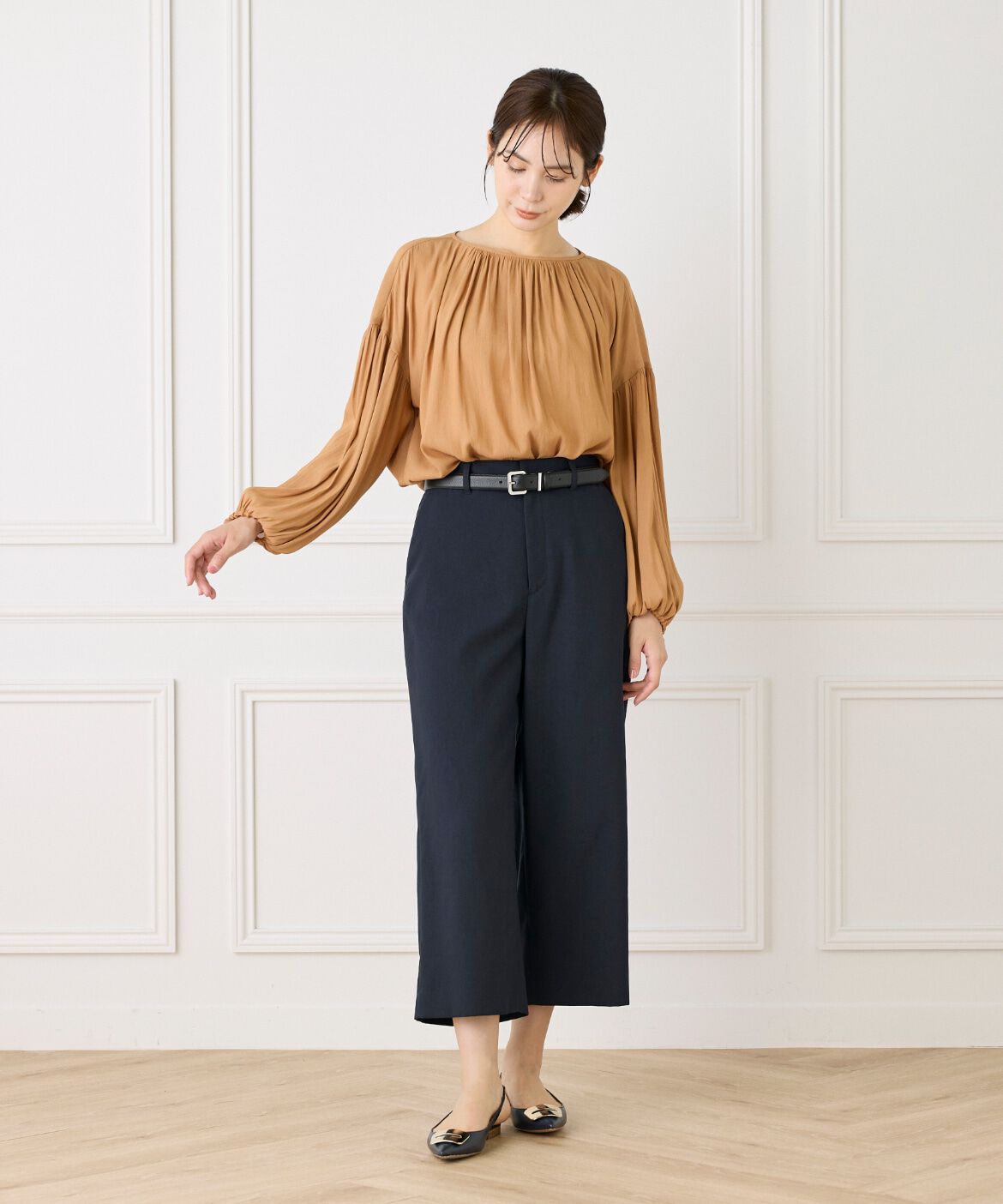 Le Souk「 スクエアバックルレザーベルト《ALTA MODA BELT/アルタモーダベルト》」|ベルト|