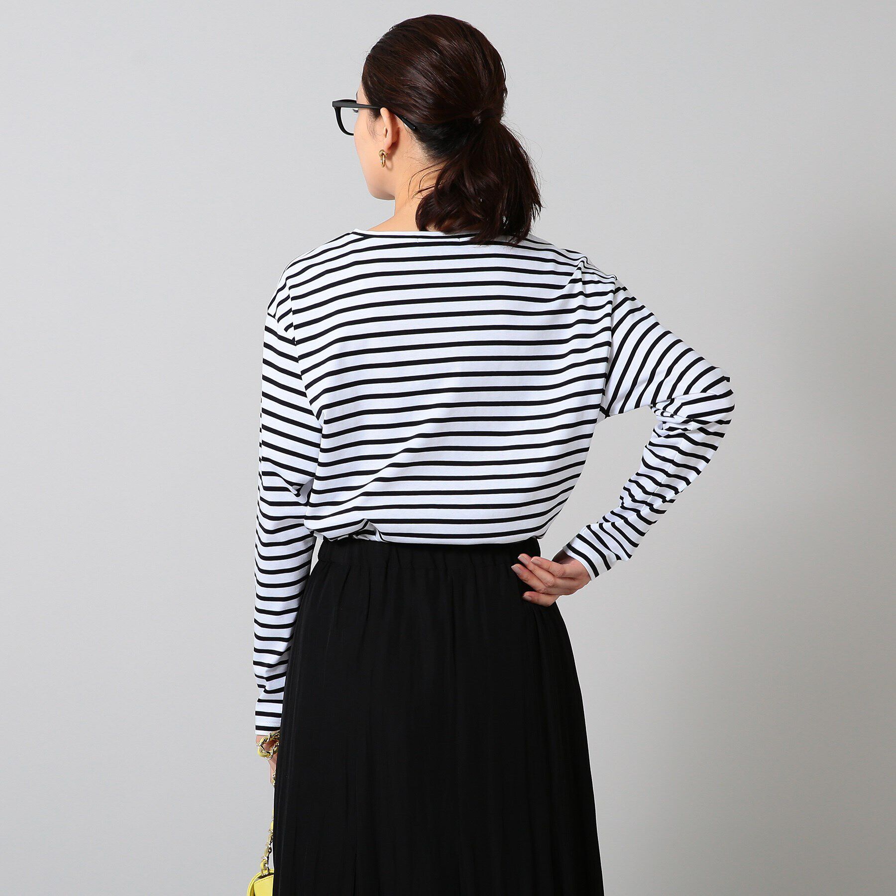 UNTITLED「サイロプレミアム天竺 長袖Tシャツ」|Tシャツ・カットソー|