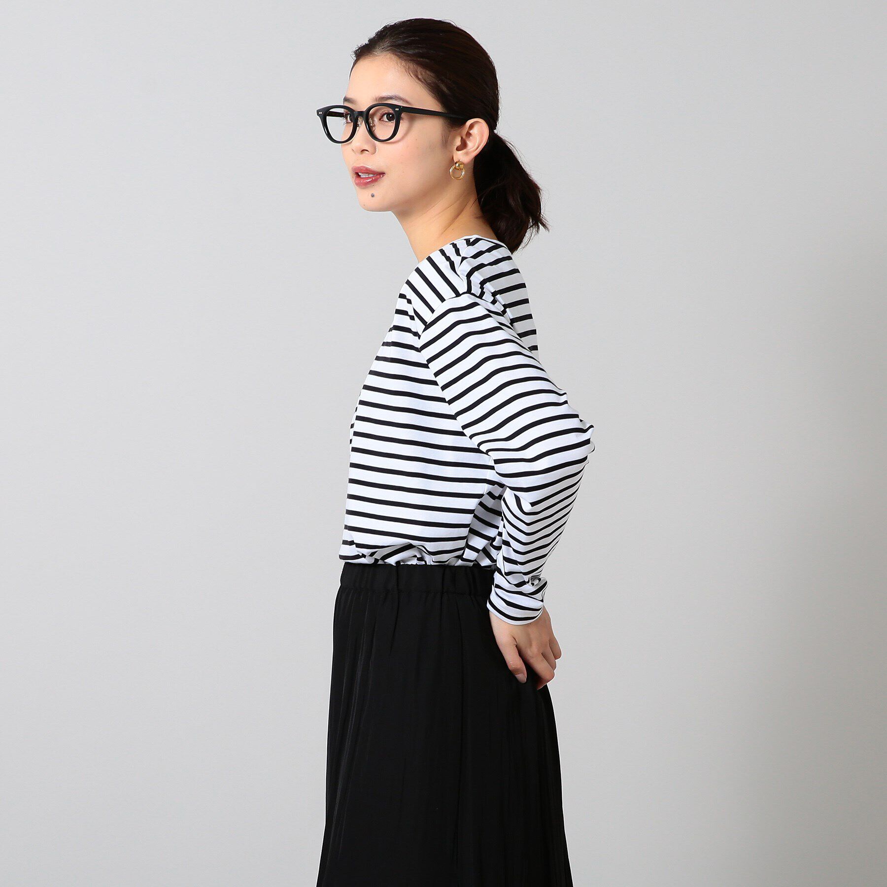 UNTITLED「サイロプレミアム天竺 長袖Tシャツ」|Tシャツ・カットソー|