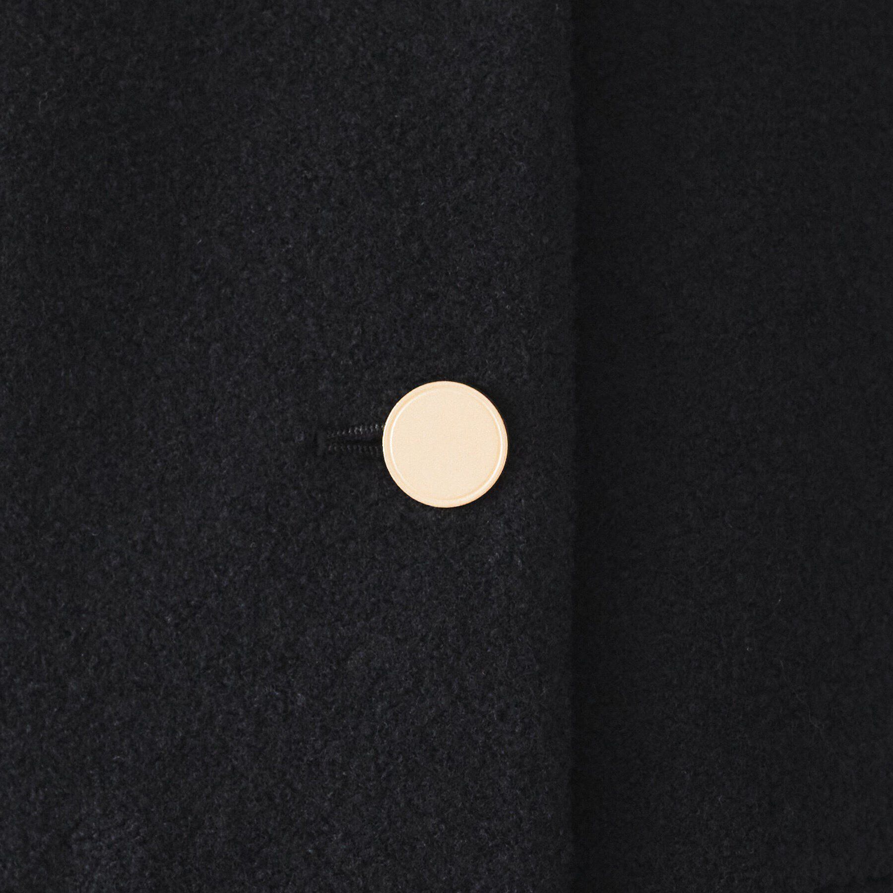 UNTITLED「【日本製/短ジャケ】ブークレークロップドジャケット」|ノーカラージャケット|