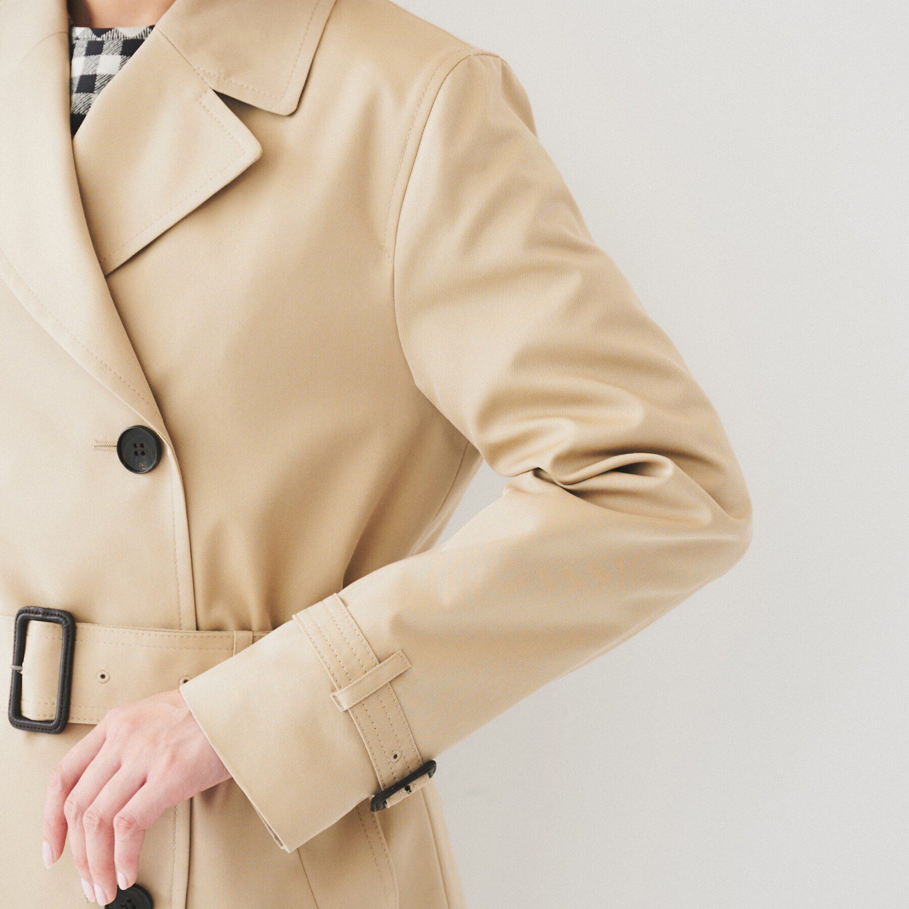 UNTITLED「【春コート/セレモニーにも！】ライナー付きトレンチコート」|トレンチコート|