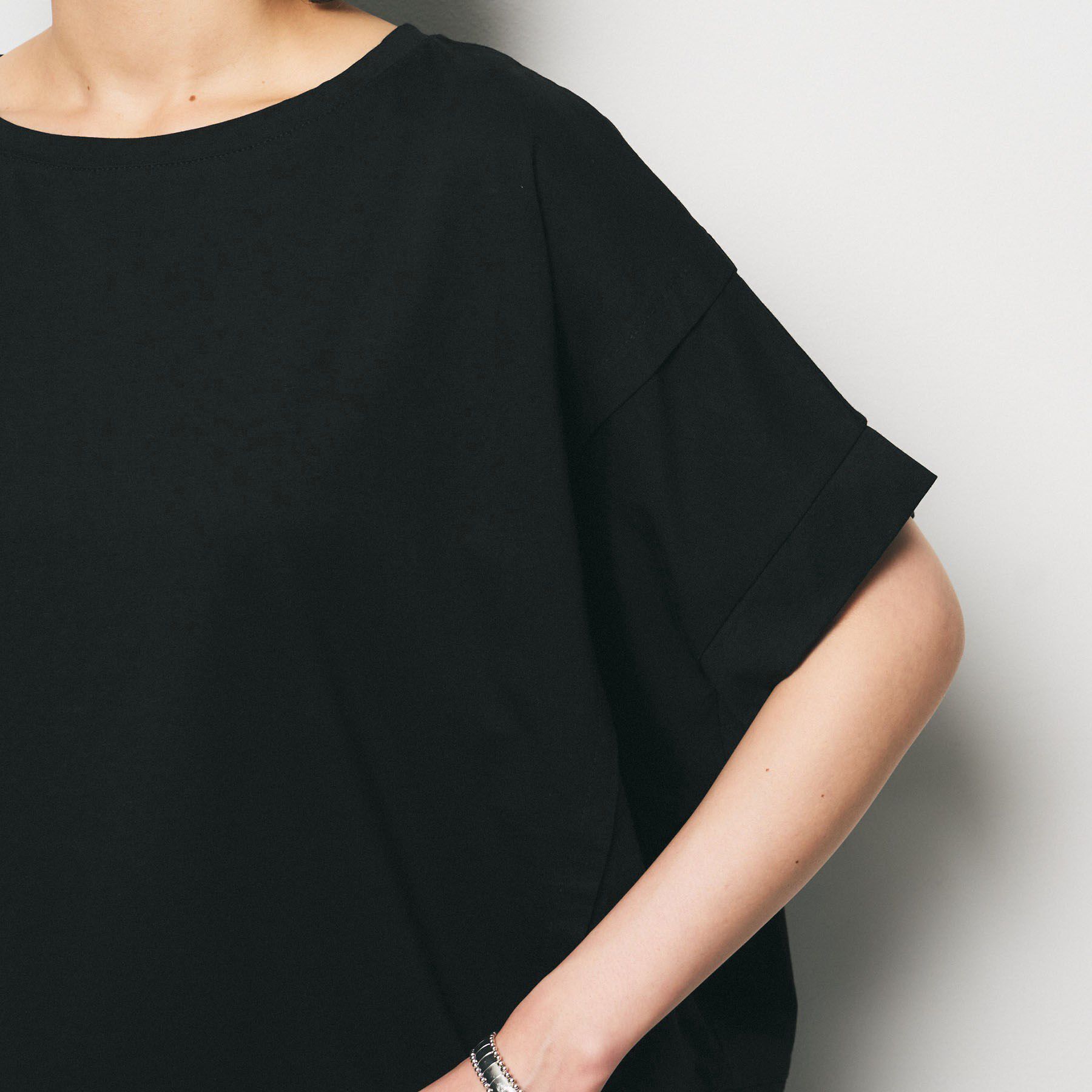 UNTITLED「【Audrey and John Wad】ダブルシルケット天竺デザインプルオーバー」|Tシャツ・カットソー|