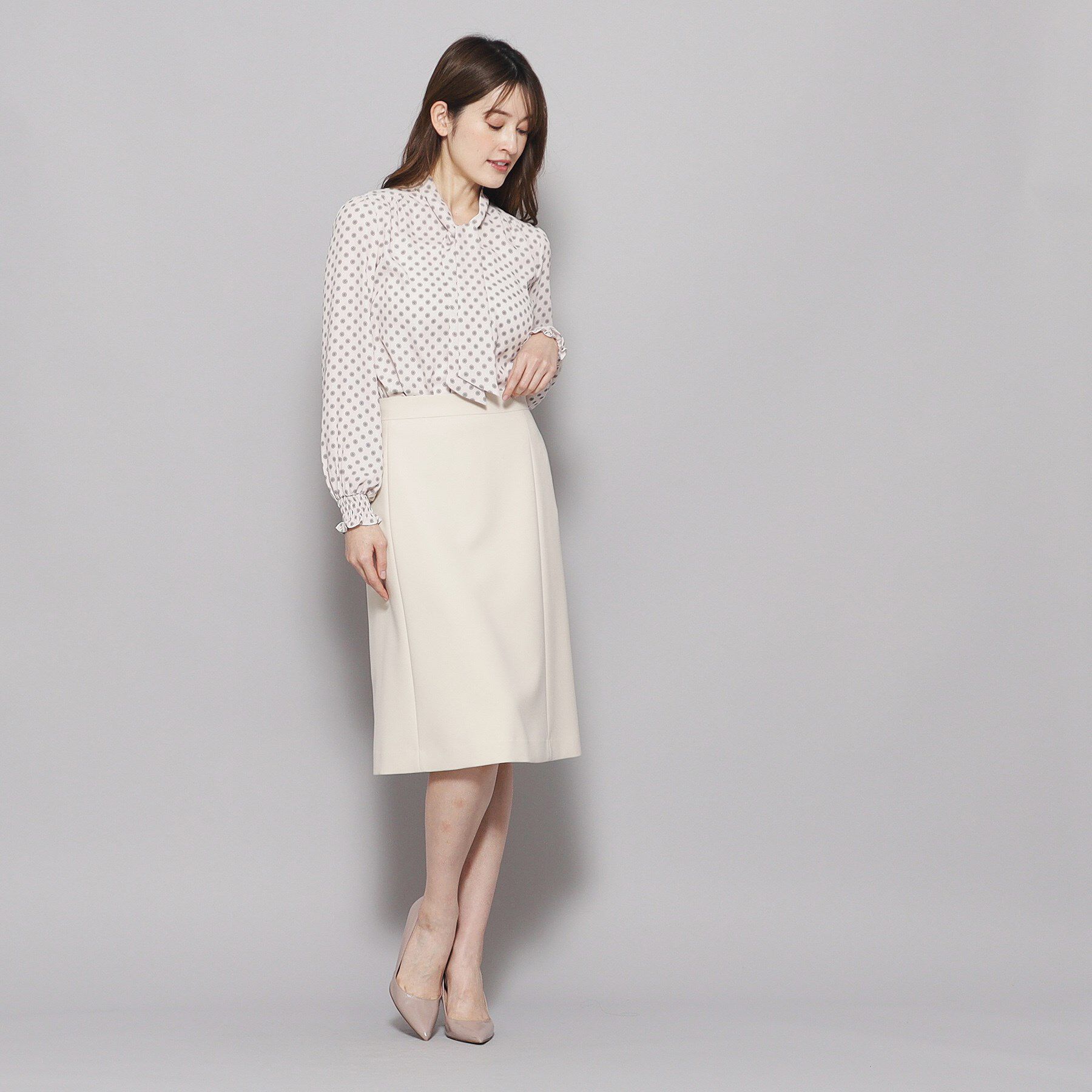 COUP DE CHANCE「【洗える】ボウタイブラウス」|シャツ・ブラウス|