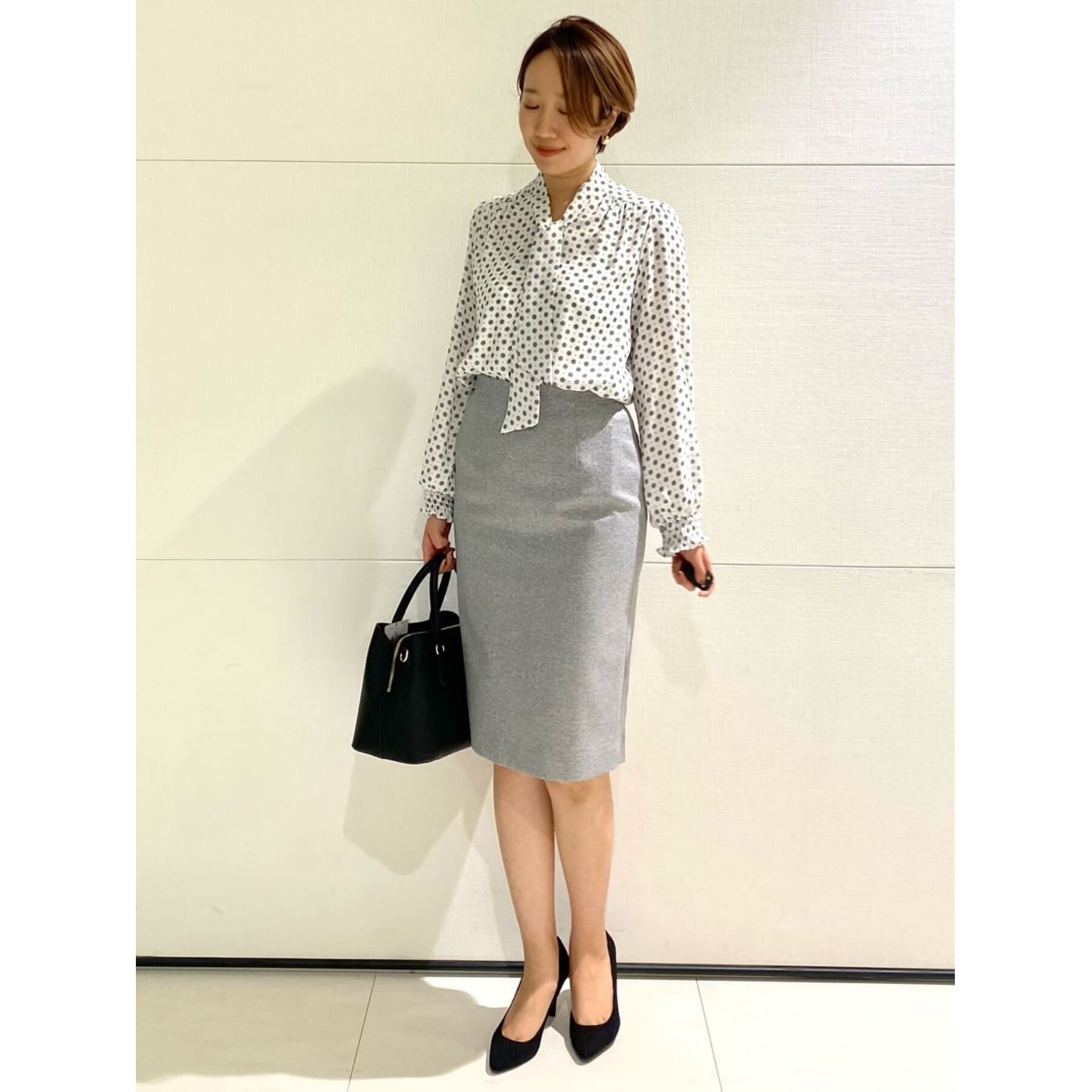 COUP DE CHANCE「【洗える】ボウタイブラウス」|シャツ・ブラウス|