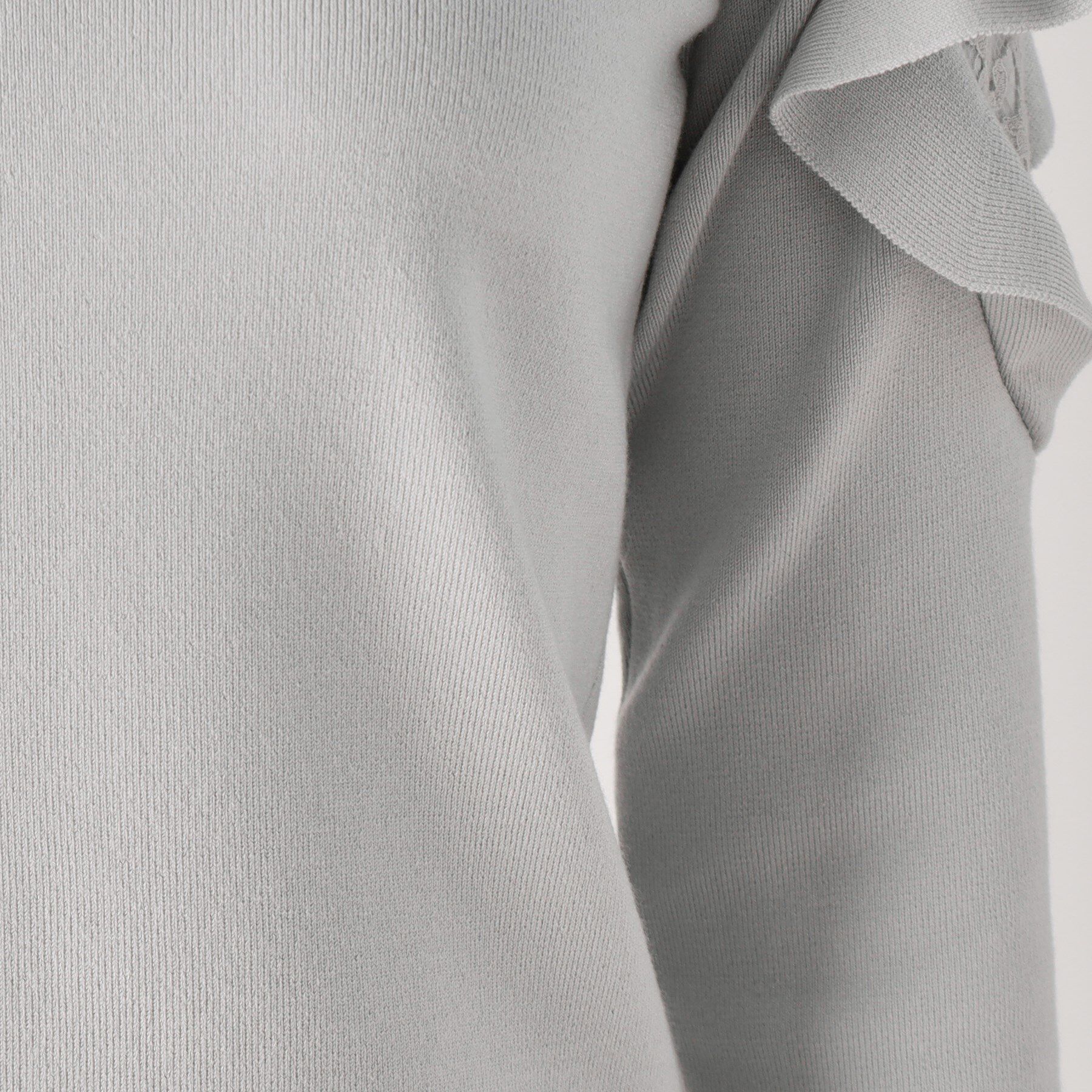 COUP DE CHANCE「【洗える】フリルデザインニット」|ニット・セーター|