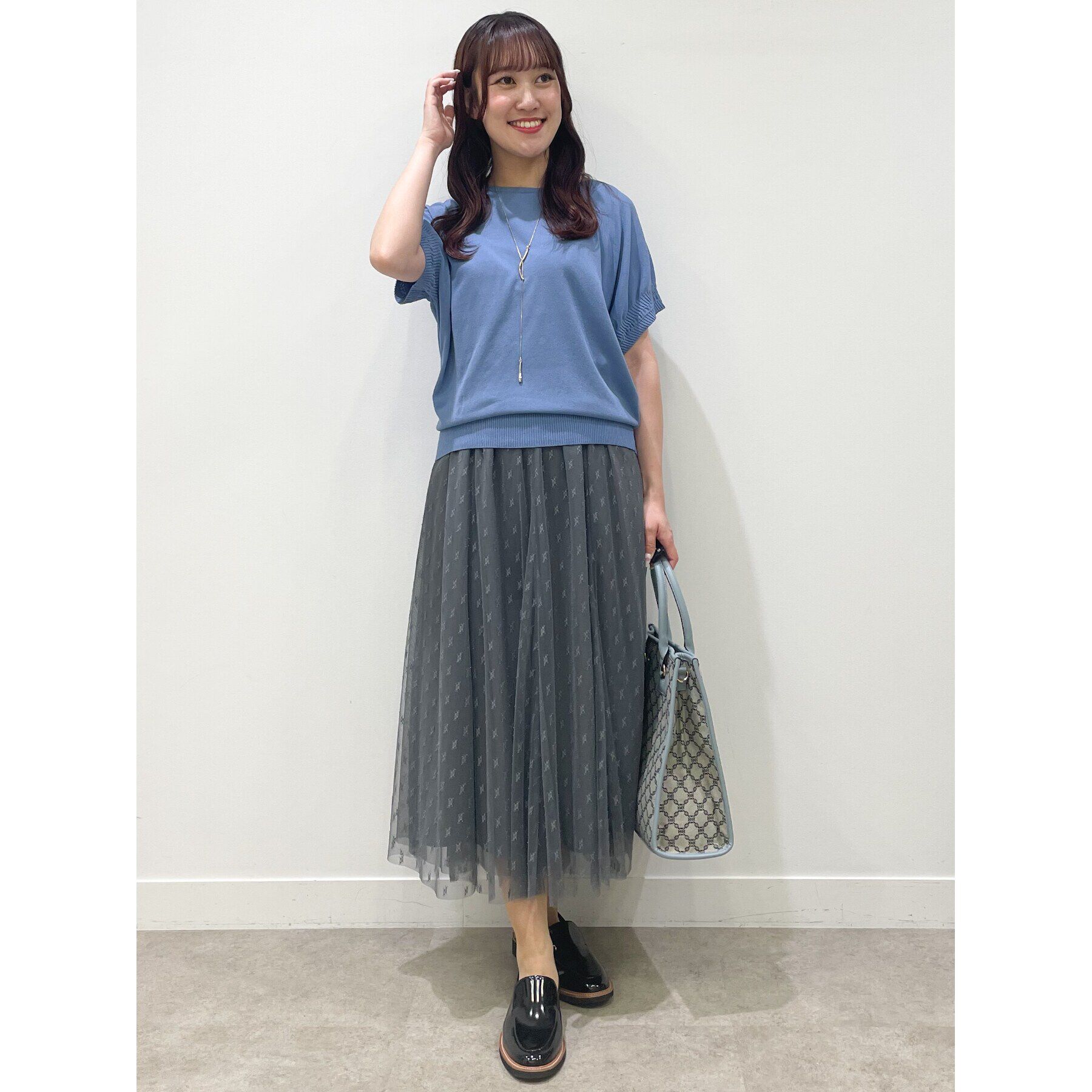 Reflect「【SALE／人気♪／WEB限定カラーあり／洗える／二の腕カバー◎】ボートネックニット」|ニット・セーター|