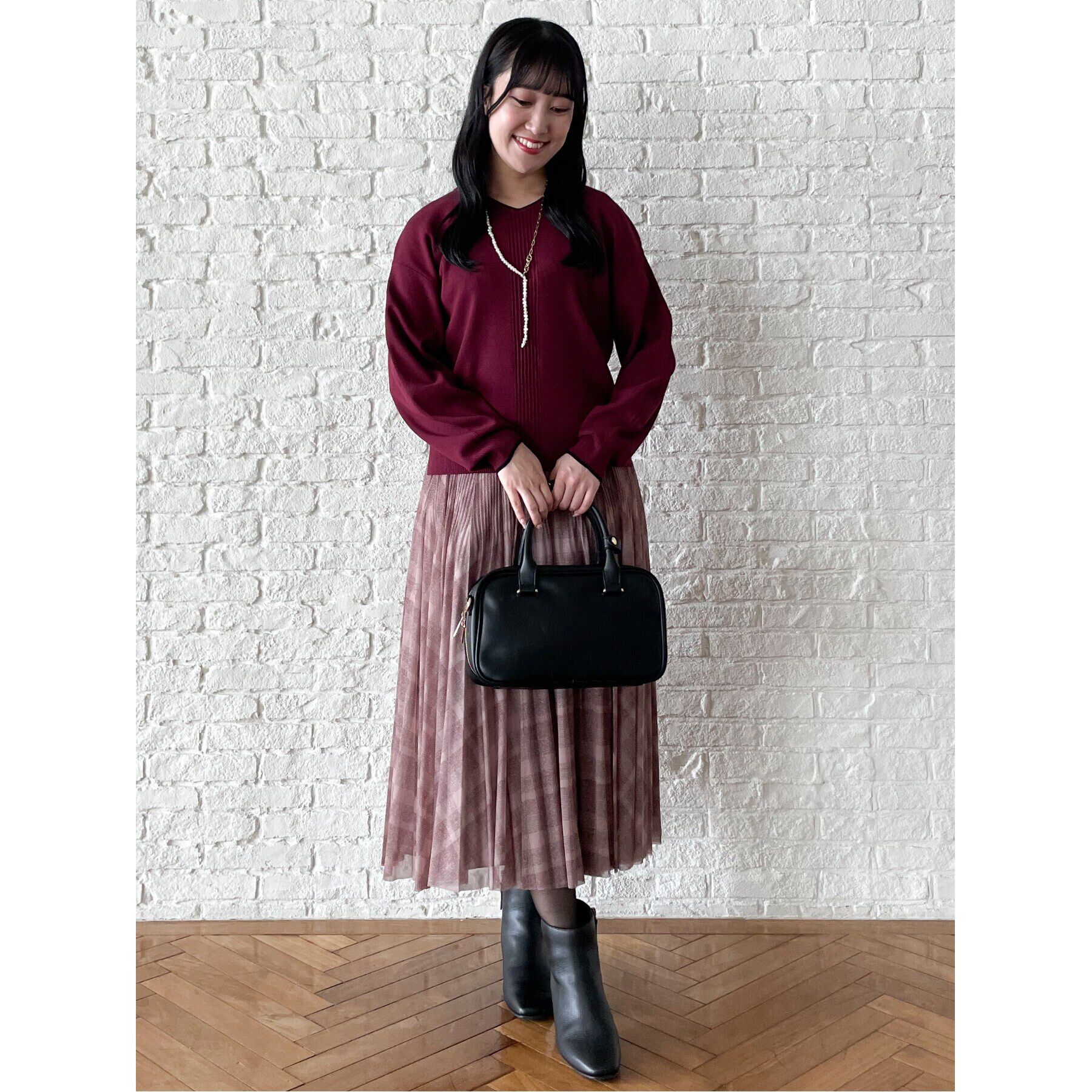 Reflect「【WEB限定カラーあり／手洗い可／セットアップ可】ゆるめフォルムニット」|ニット・セーター|