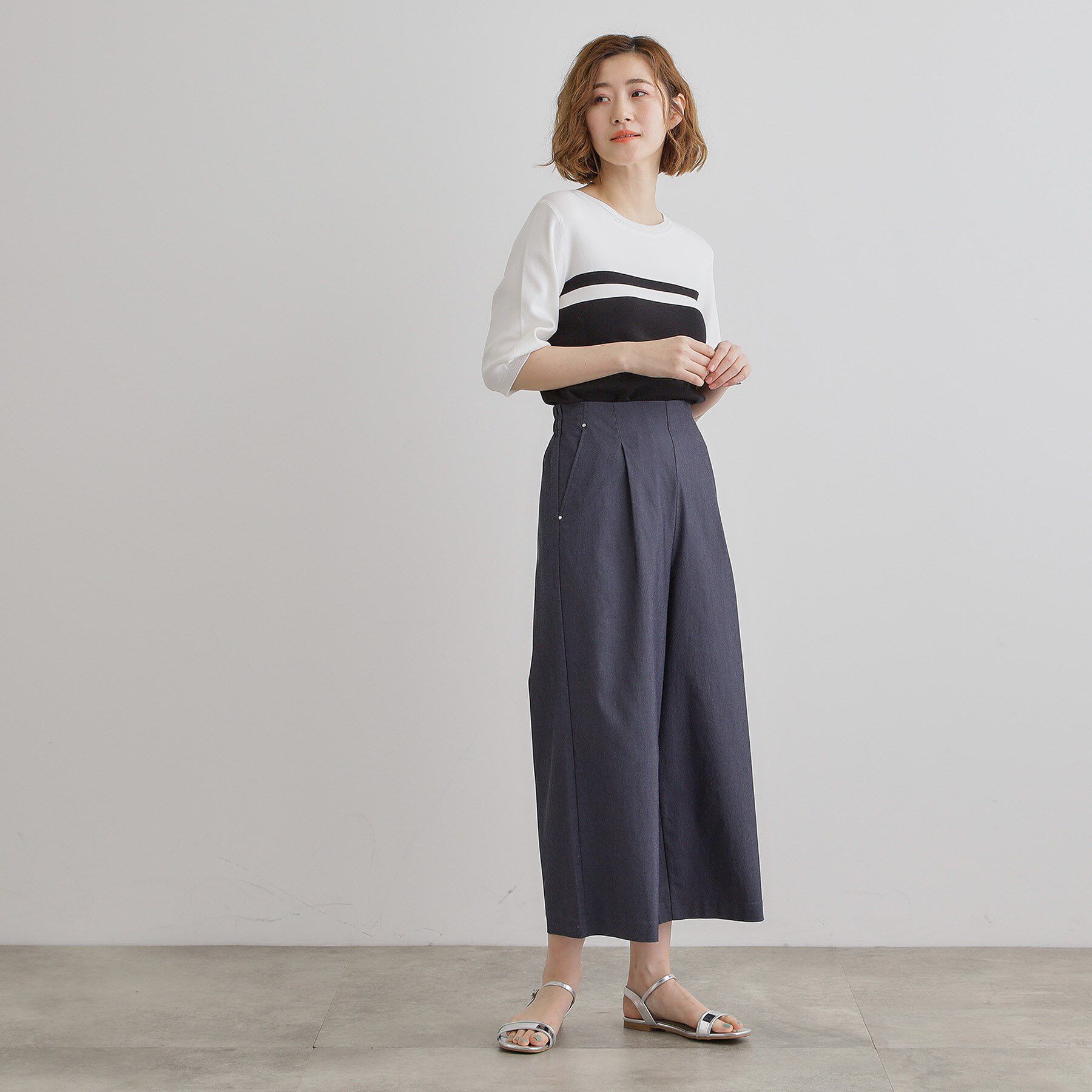 grove「【冷感】サマーハイパーストレッチワイドパンツ」|その他|