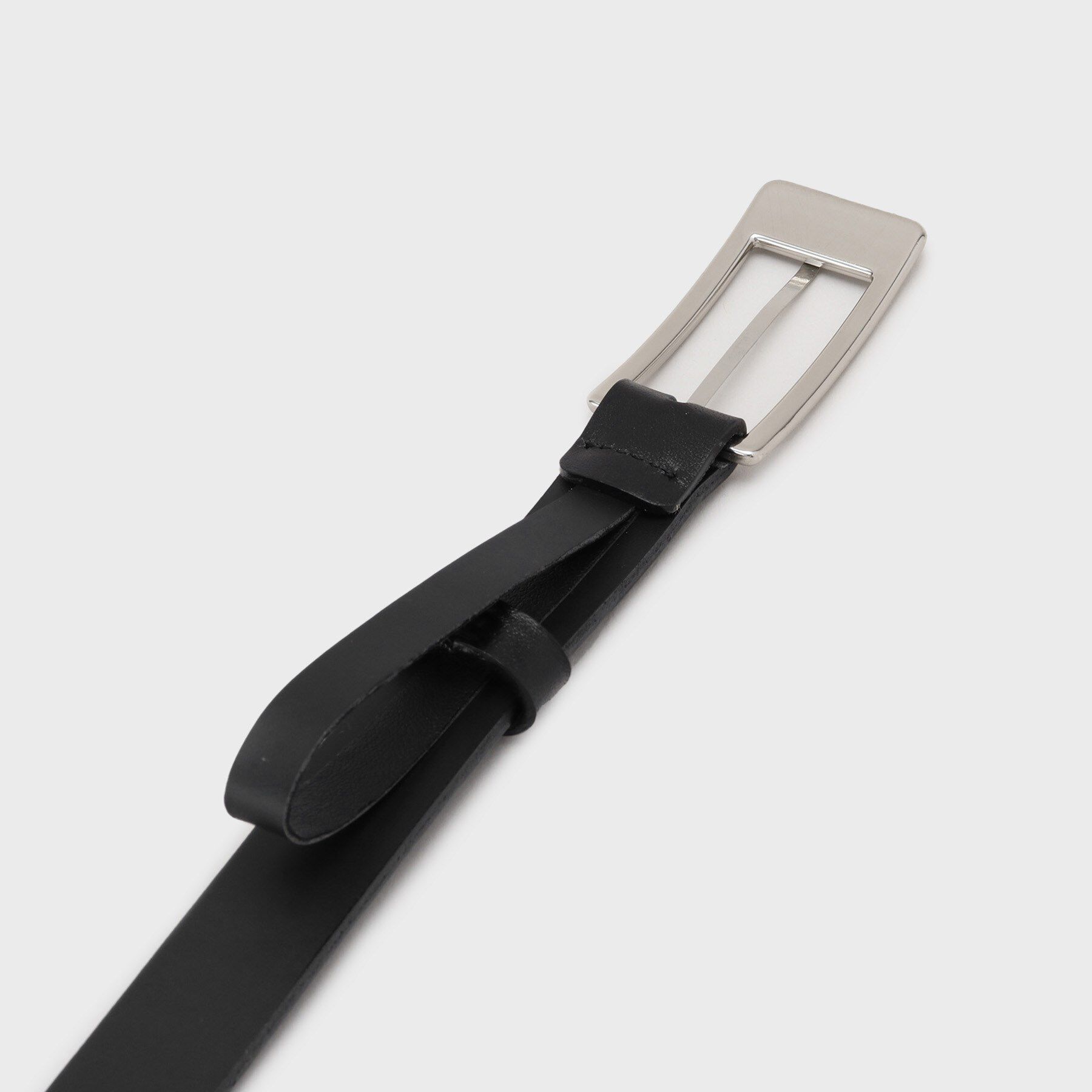 INDIVI「【きれいめ／20mm幅】ベーシックベルト」|ベルト|