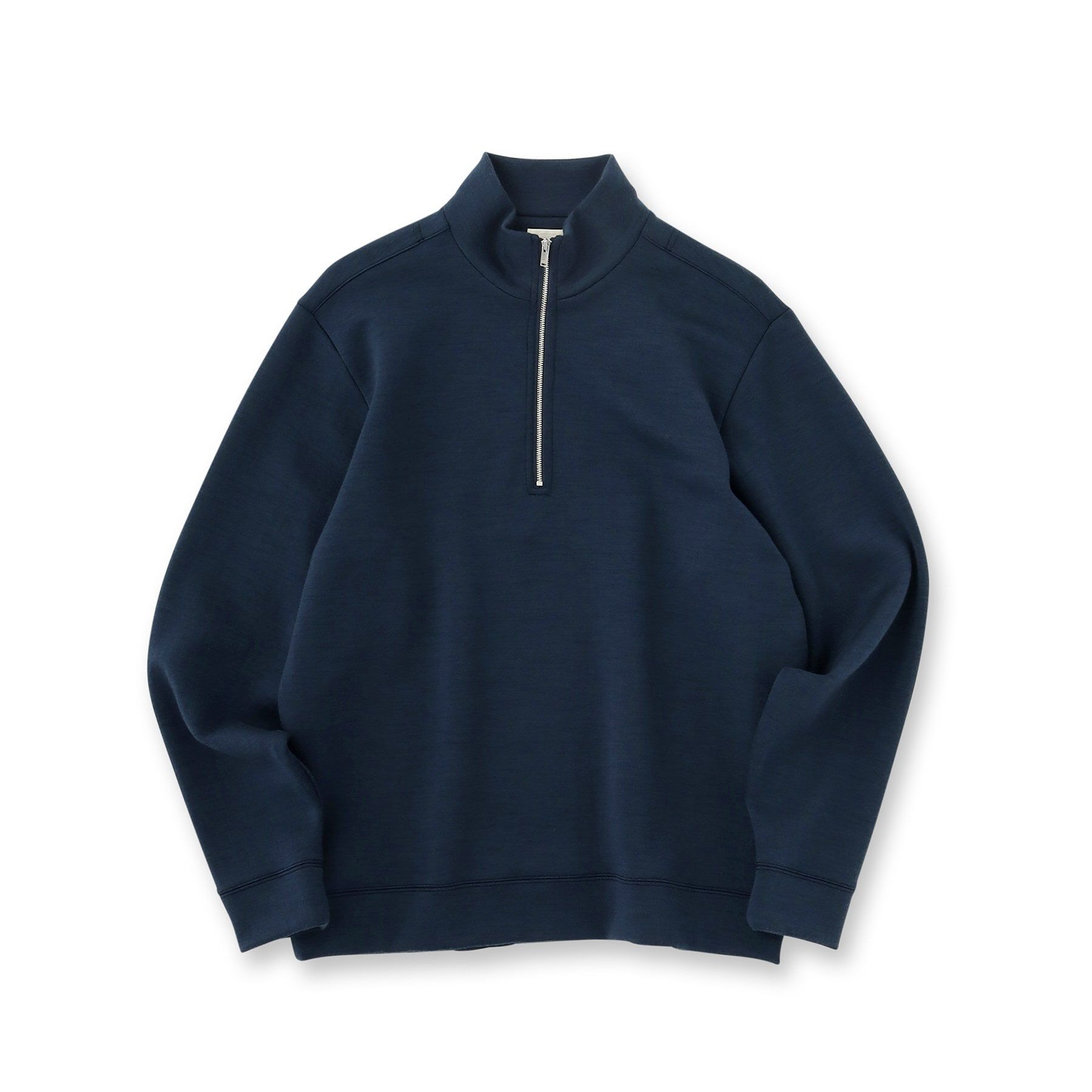 TAKEO KIKUCHI「【THE FLAGSHIP】ウール ダンボール ハーフジップ プルオーバー」|Tシャツ・カットソー|