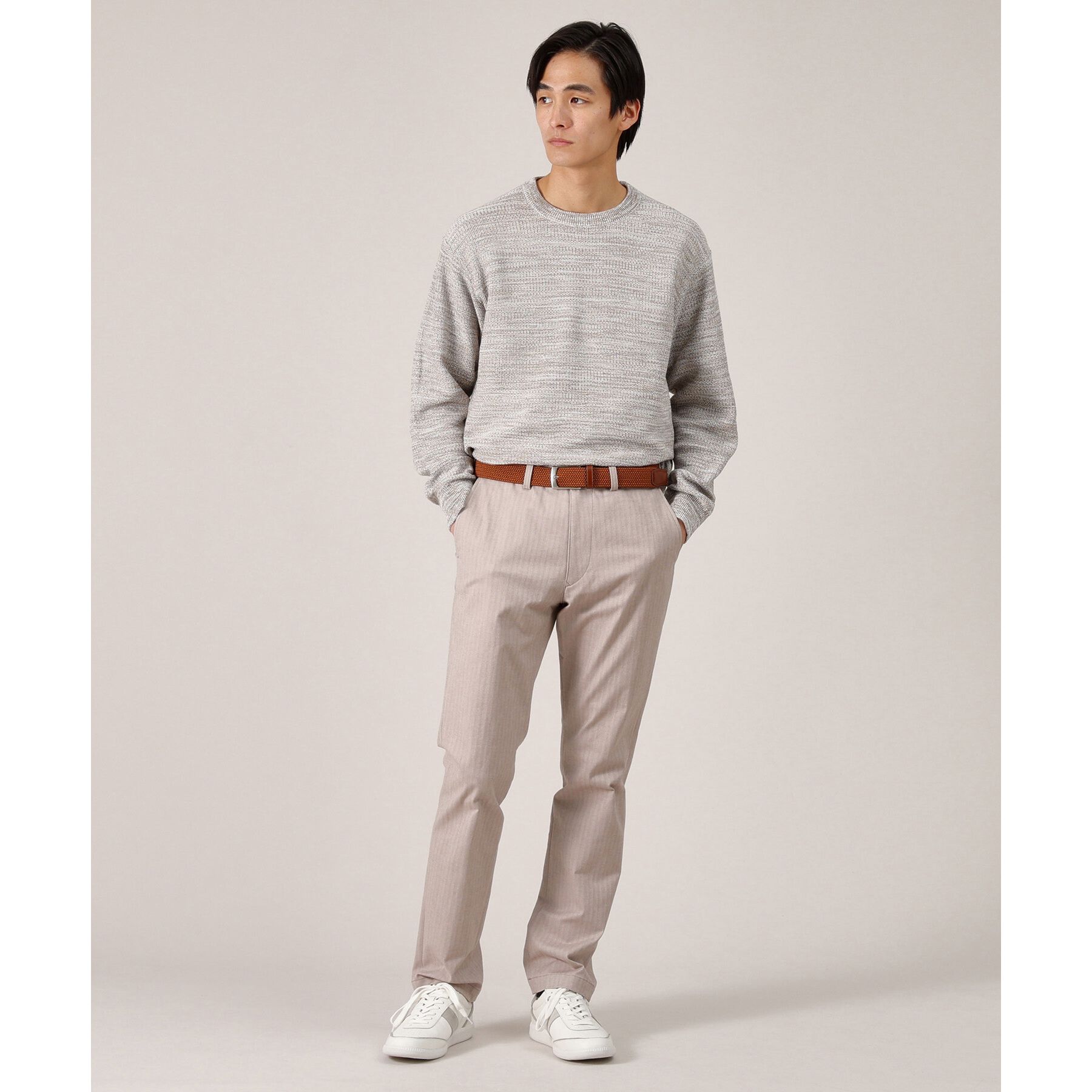 TAKEO KIKUCHI「【Made in JAPAN】ドモドソーラ ゴムメッシュベルト」|ベルト|