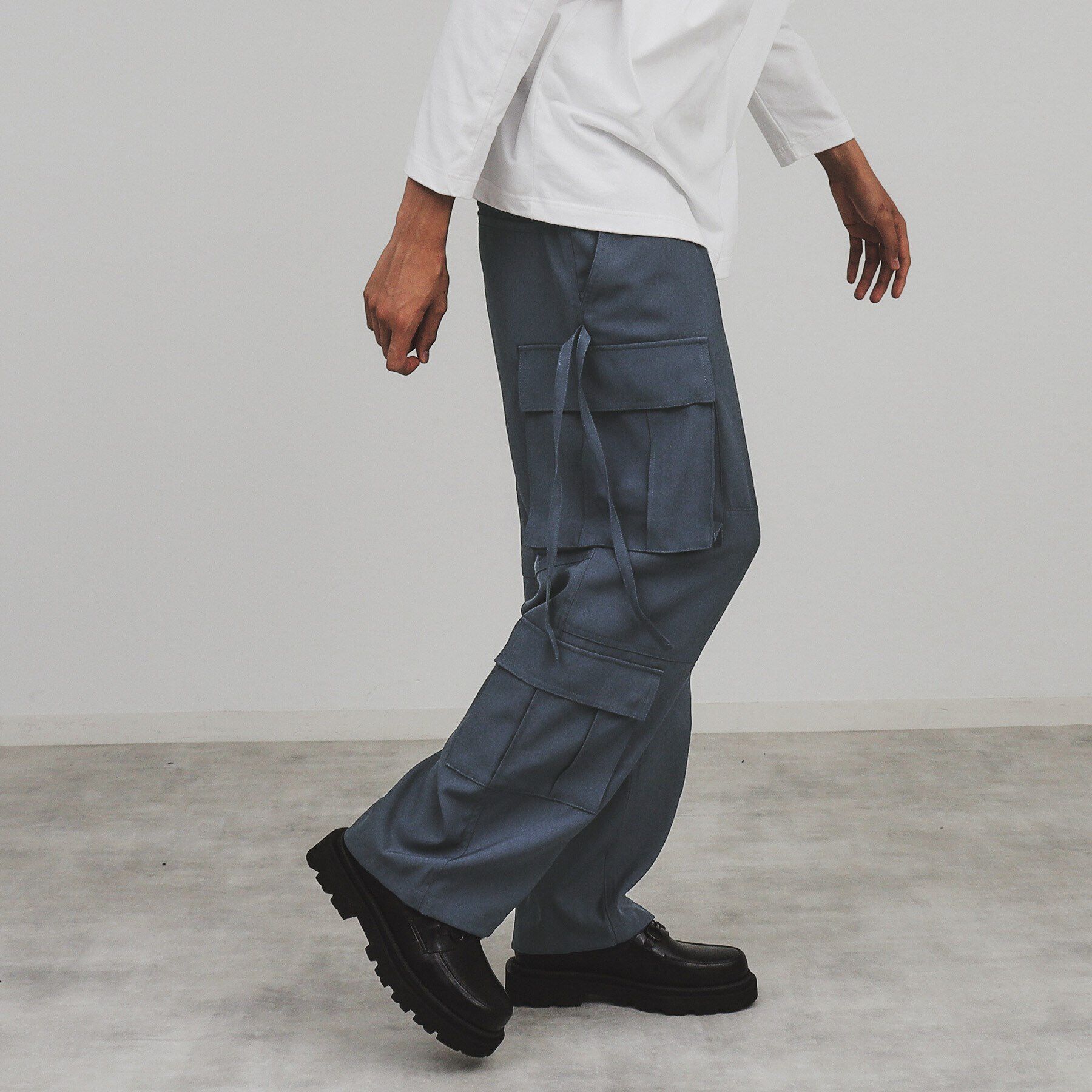 tk.TAKEO KIKUCHI「テクニカルカーゴパンツ」|その他|チャコールグレー(0