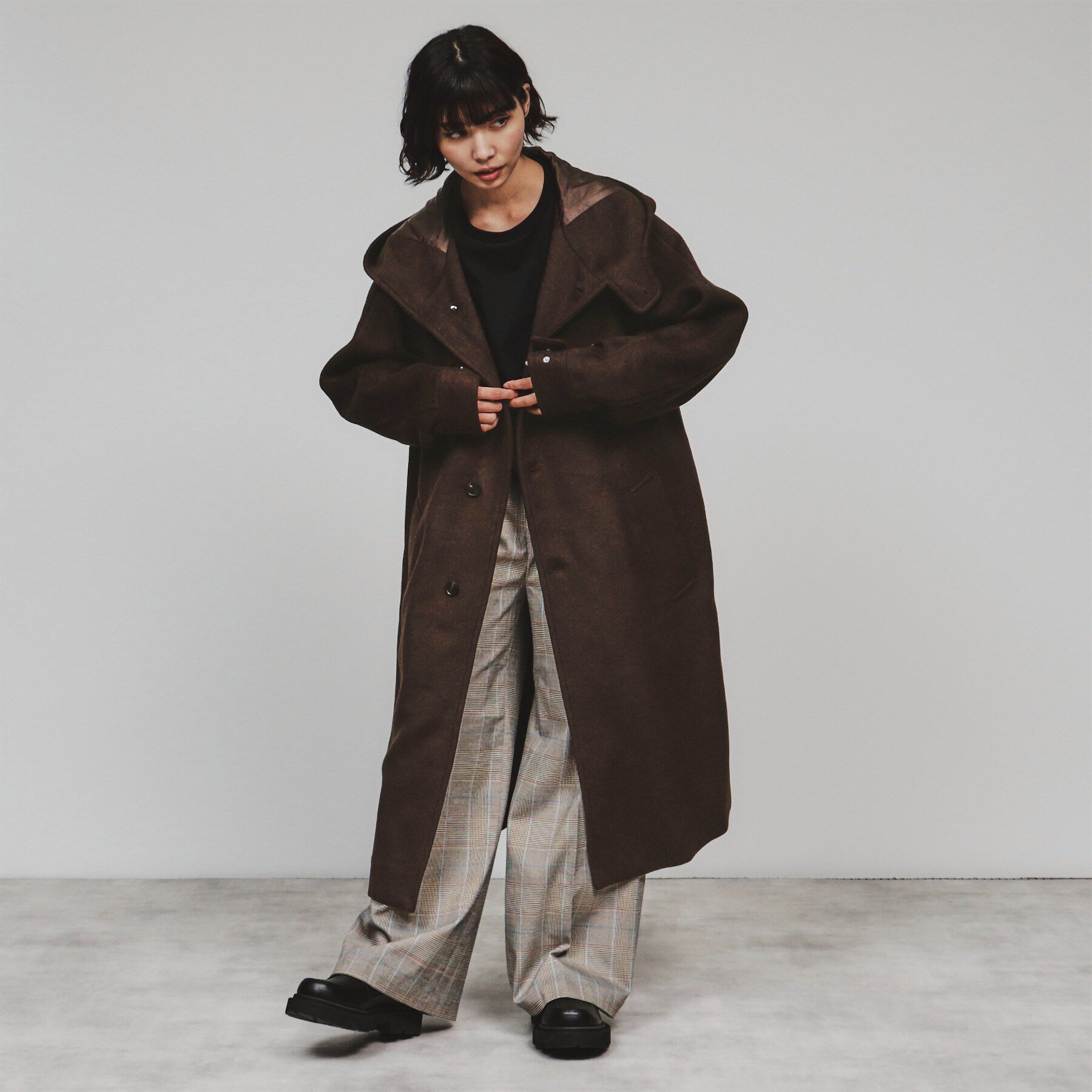 tk.TAKEO KIKUCHI「ビーバー仕上げフーデットコート」|その他|