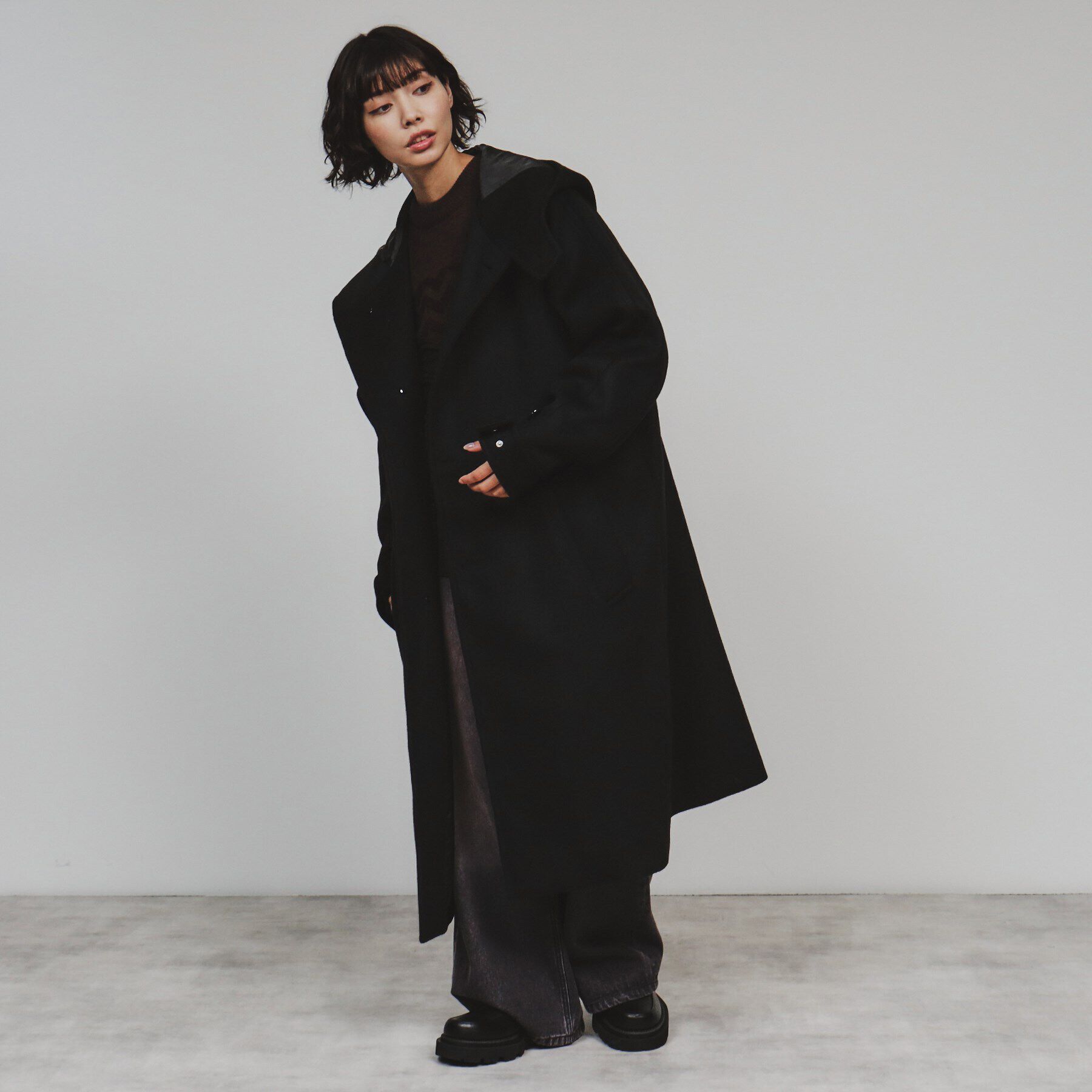 tk.TAKEO KIKUCHI「ビーバー仕上げフーデットコート」|その他|