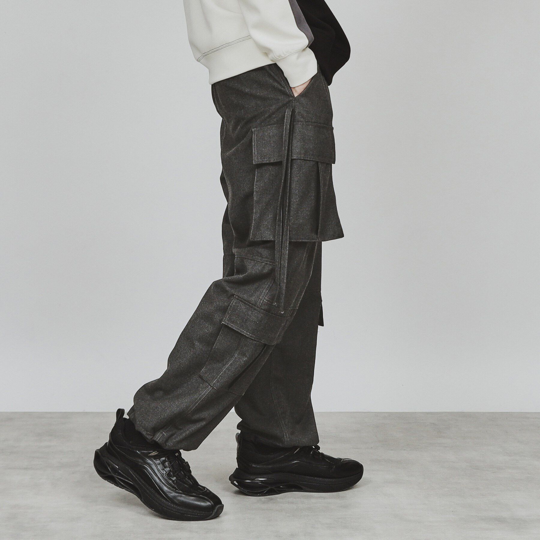 tk.TAKEO KIKUCHI「起毛テクニカルカーゴパンツ」|その他|