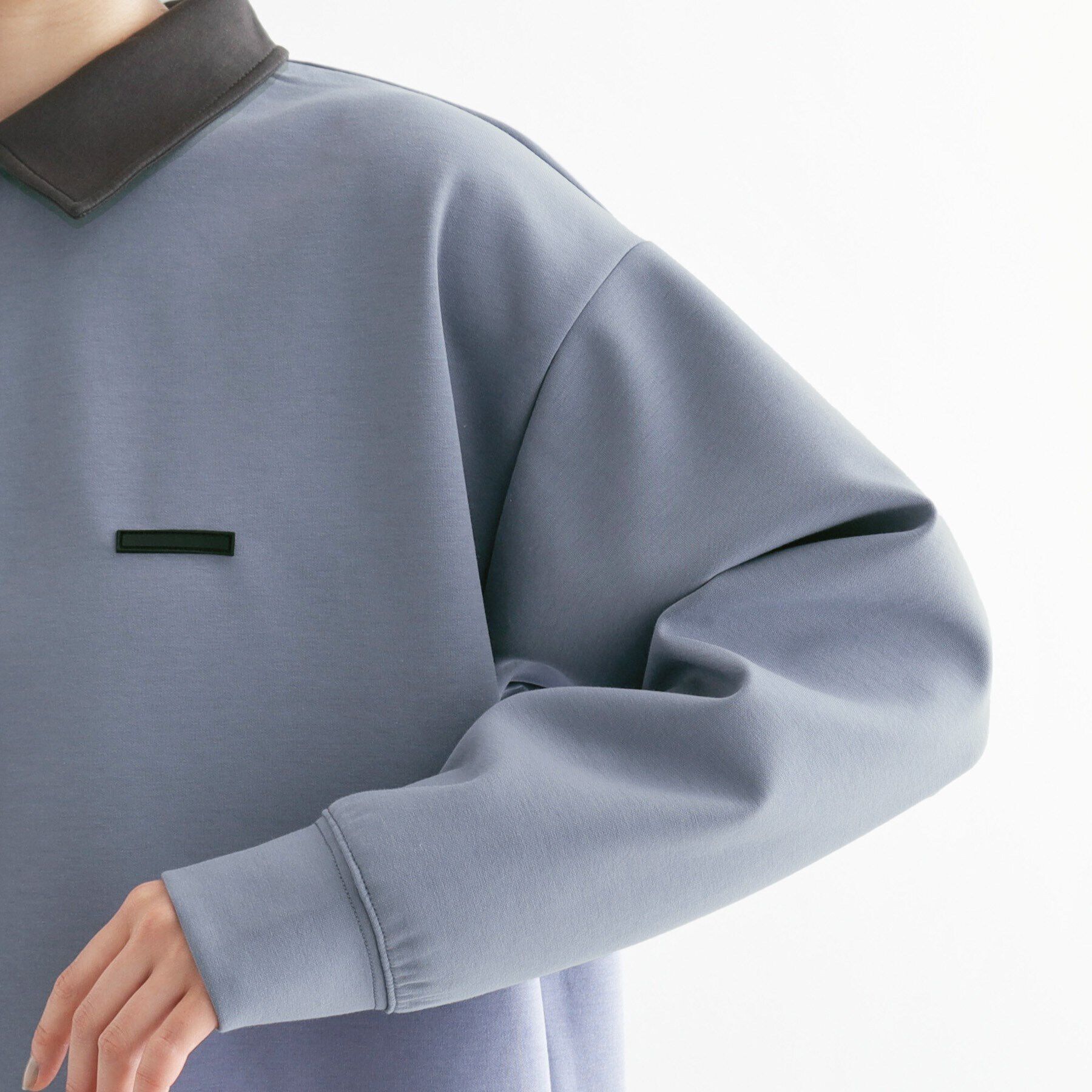 tk.TAKEO KIKUCHI「ハーフジップポロカットソー」|Tシャツ・カットソー|