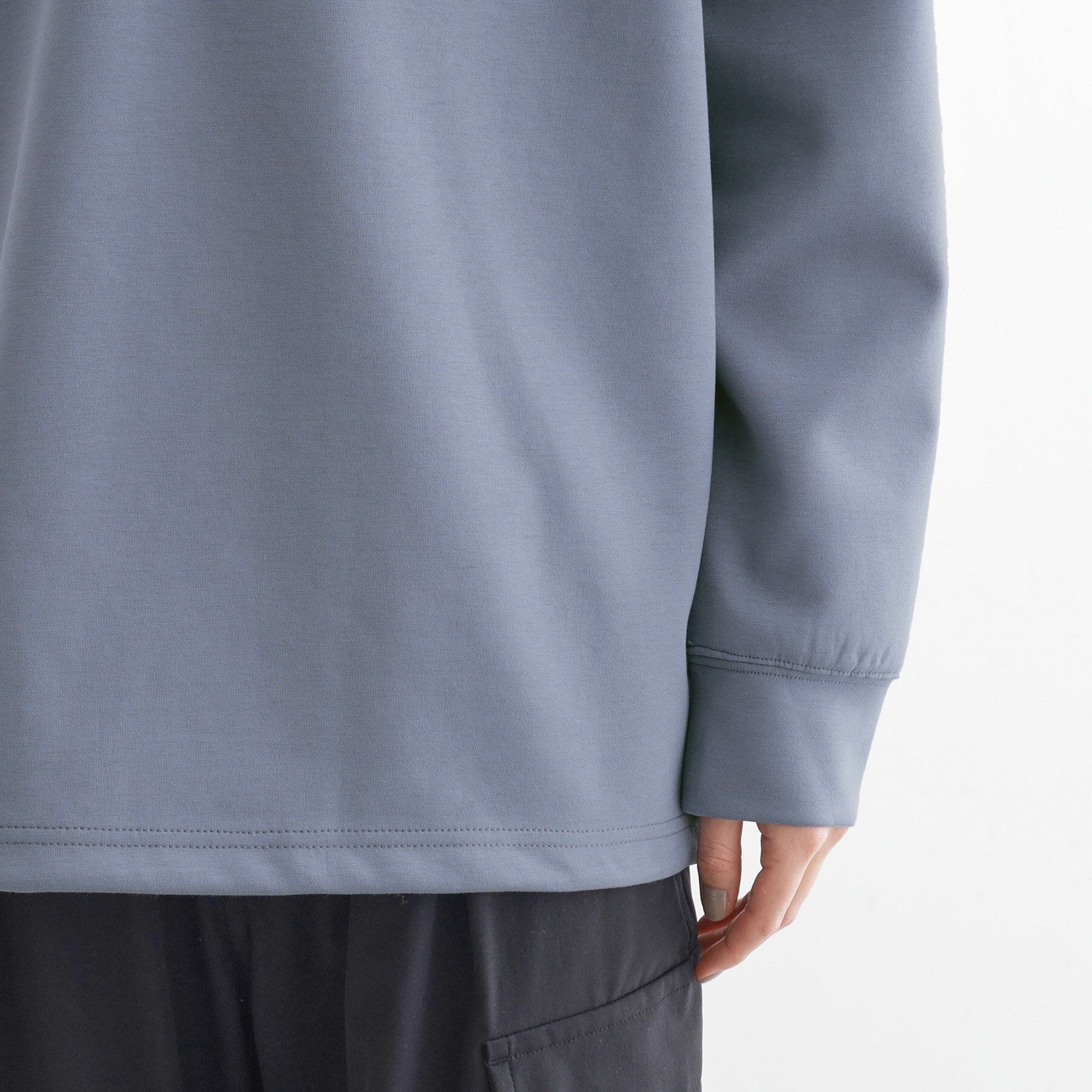 tk.TAKEO KIKUCHI「ハーフジップポロカットソー」|Tシャツ・カットソー|