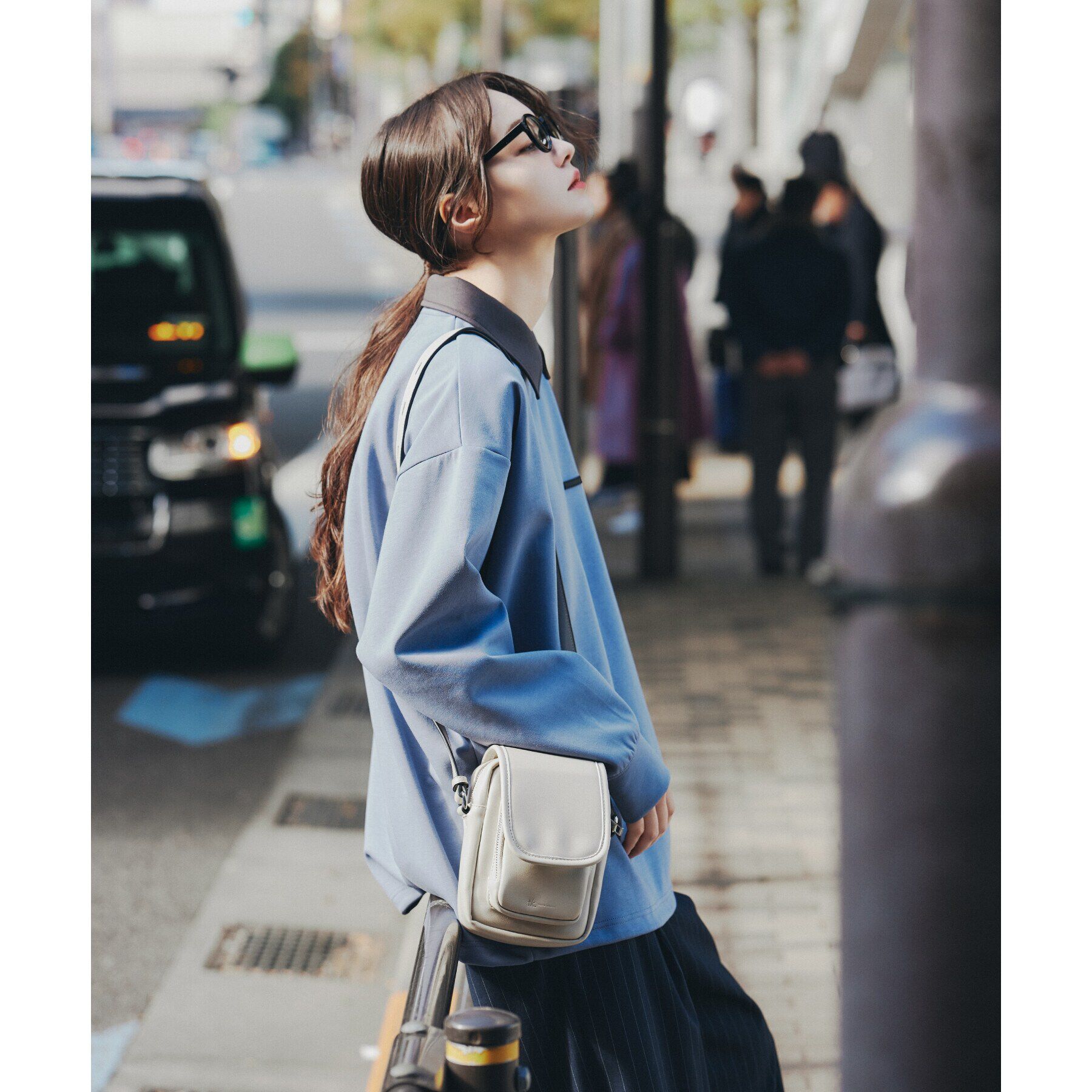 tk.TAKEO KIKUCHI「ハーフジップポロカットソー」|Tシャツ・カットソー|