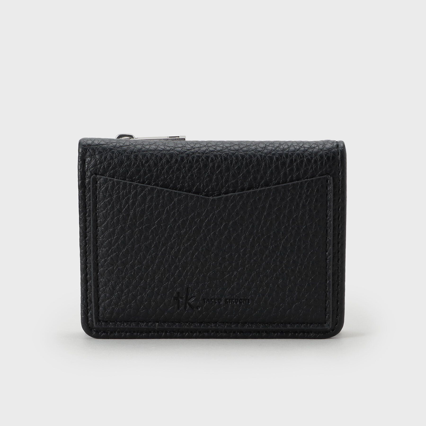 tk.TAKEO KIKUCHI「ジップコインケース＋ミニ三つ折りウォレット」|財布|ブラック(119)