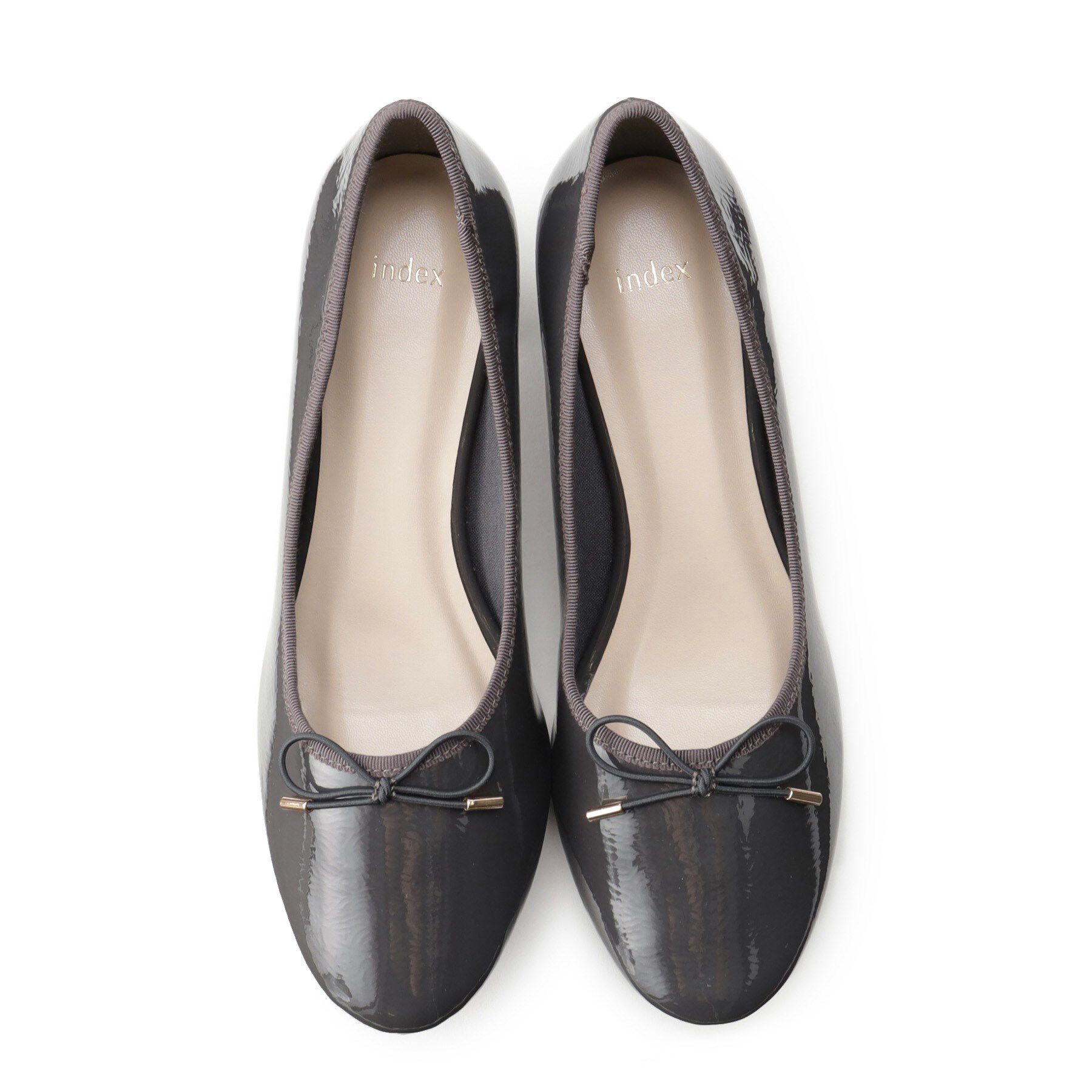 index「ラウンドトゥヒールバレエシューズ」|パンプス|