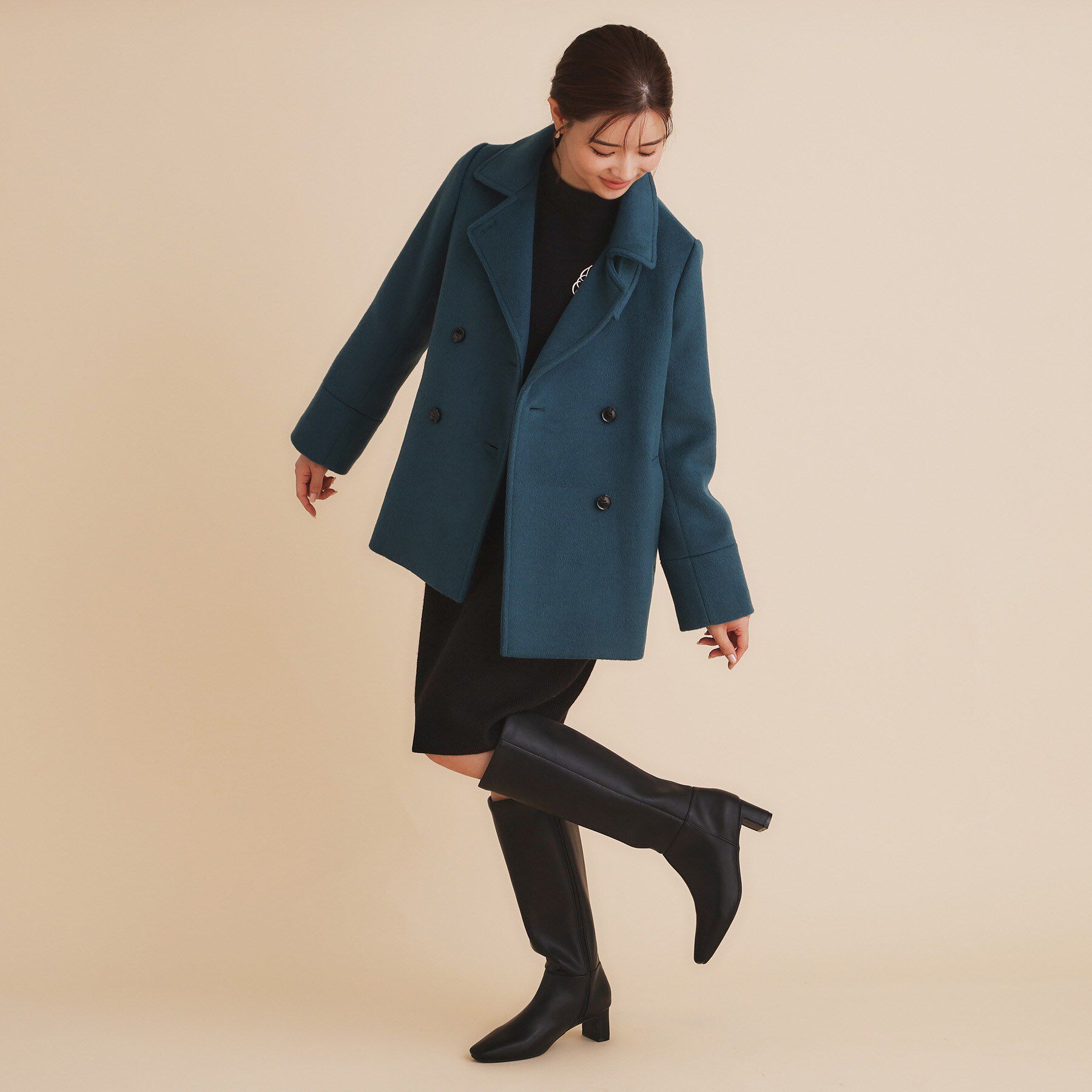 index「レザー調ロングブーツ」|ショートブーツ|