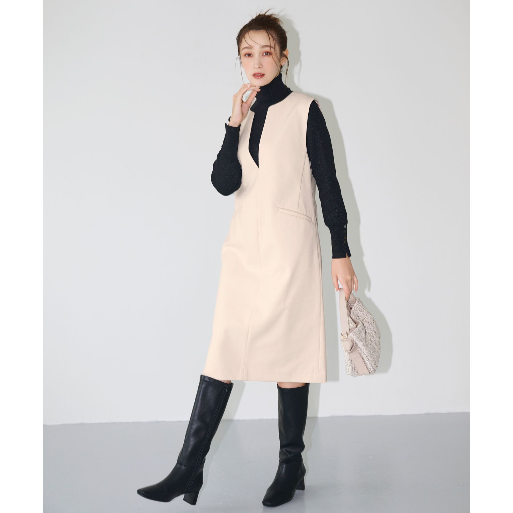 index「レザー調ロングブーツ」|ショートブーツ|