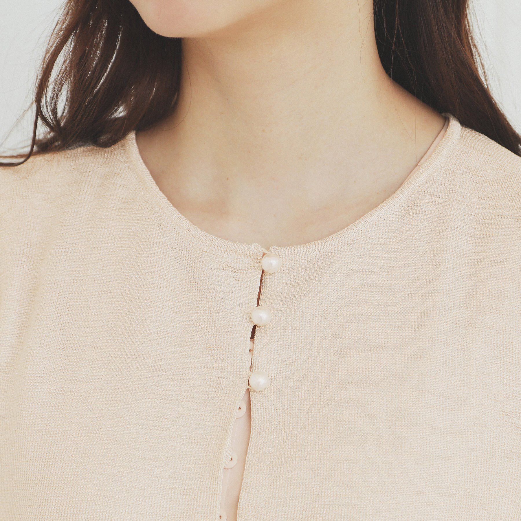 index「シャイニーショートボレロ/前後2WAY【洗濯機洗い可/抗ピル】」|カーディガン|