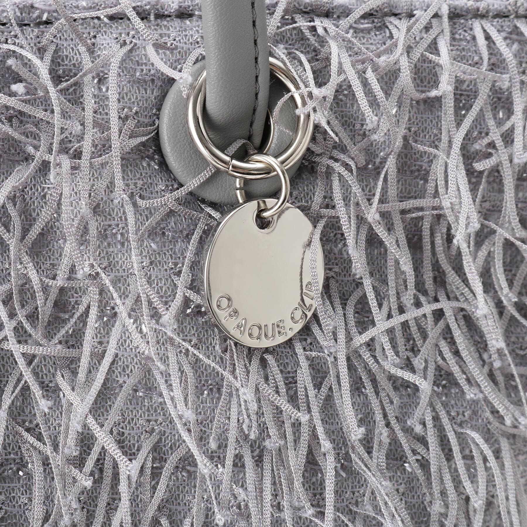 OPAQUE.CLIP「【A4サイズ対応】フリンジデザインフラットトートバッグ」|トートバッグ|