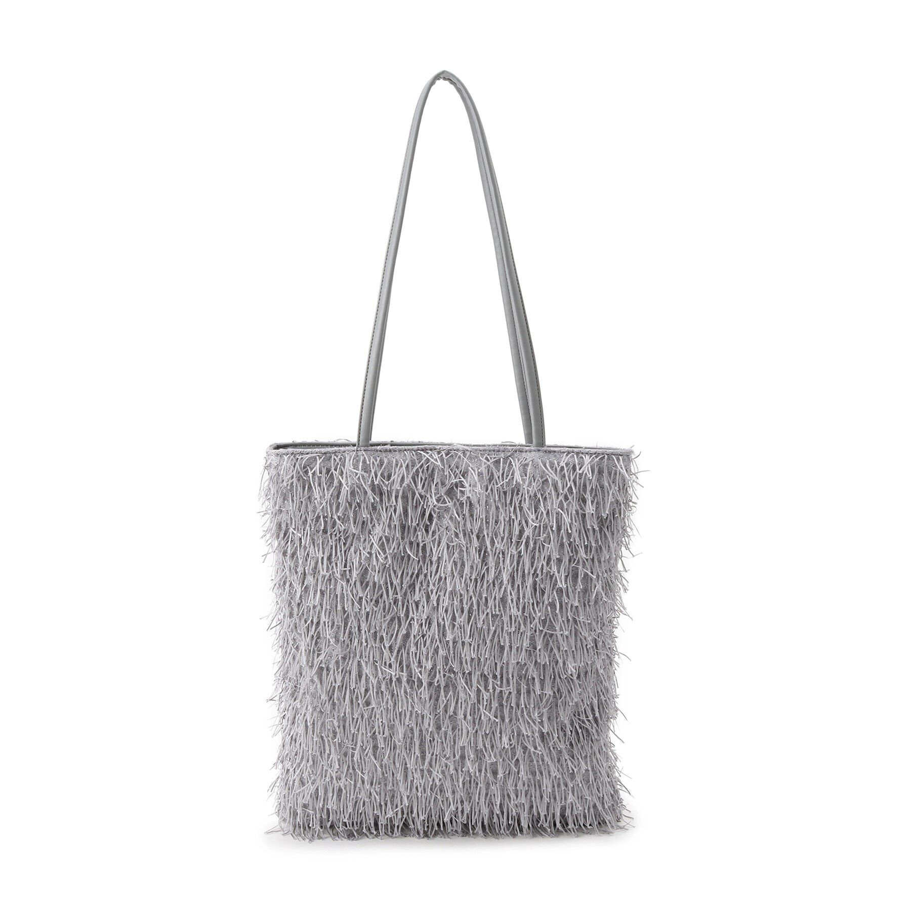 OPAQUE.CLIP「【A4サイズ対応】フリンジデザインフラットトートバッグ」|トートバッグ|