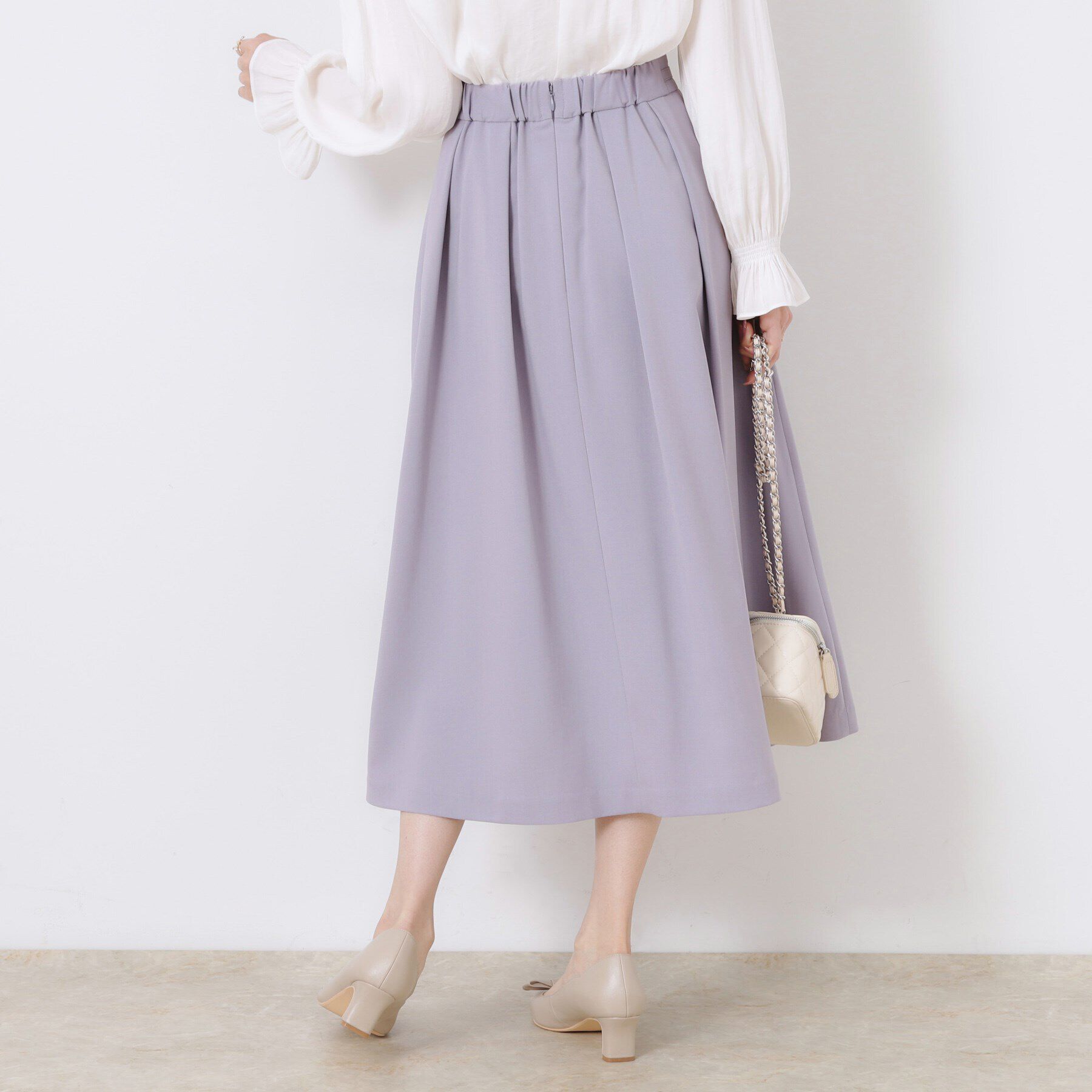 Couture broach「【きれいめ・美脚効果・通勤】ネオシャンブルビットスカート」|スカート|