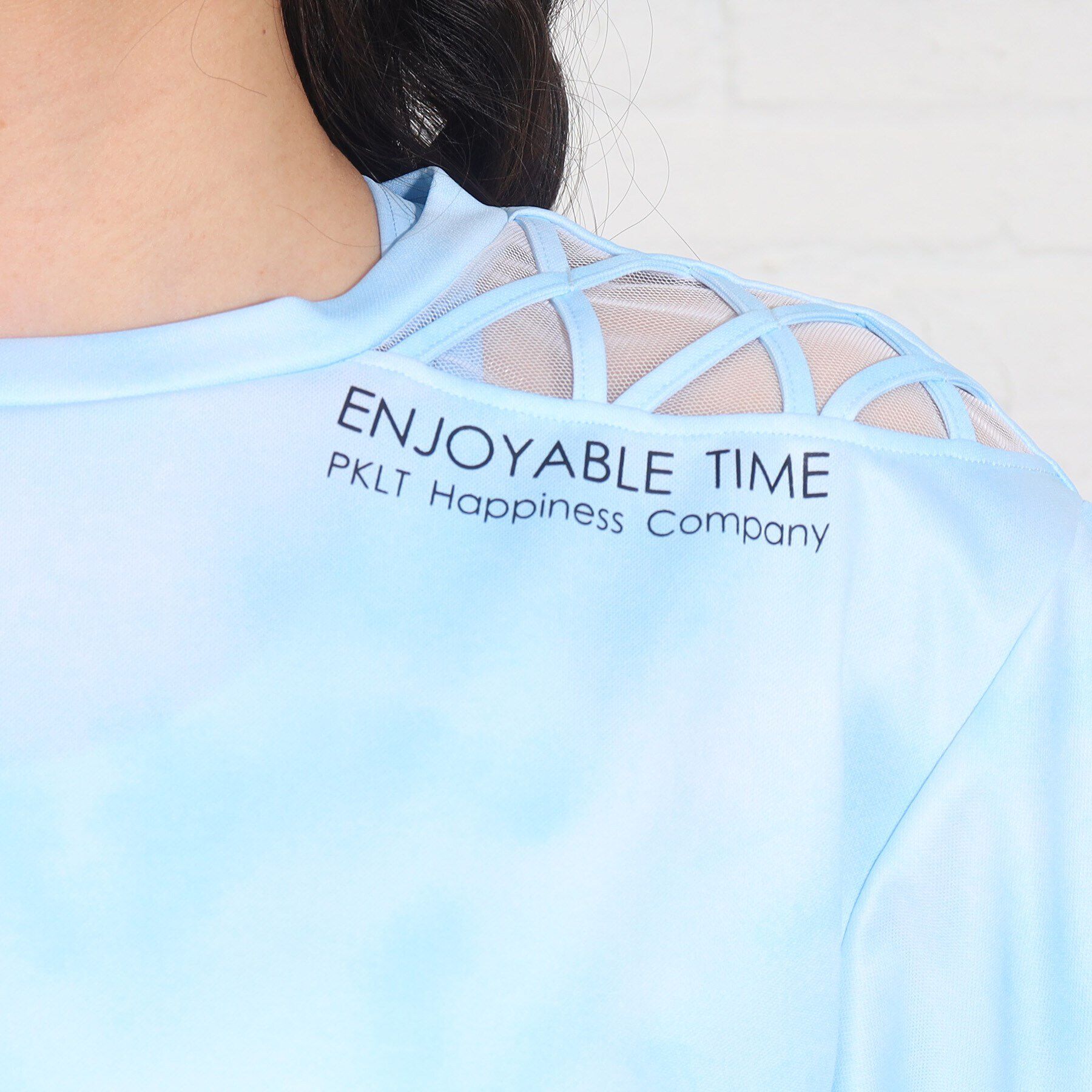 PINK-latte「【プールグッズ/セットアイテム】タイダイメッシュ水着4点セット」|その他|