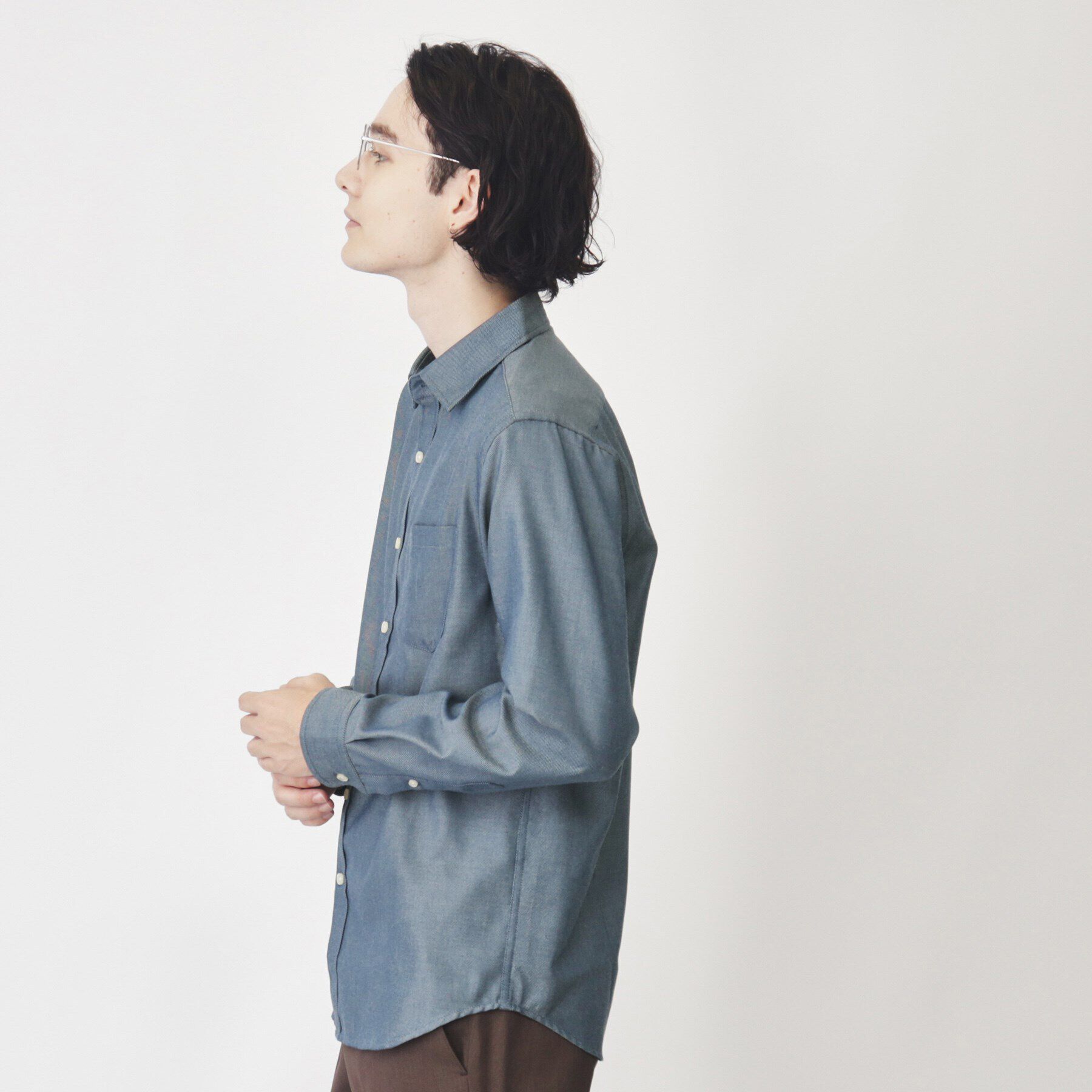 THE SHOP TK「【シワになりにくい】マウントネルシャツ」|シャツ・ブラウス|