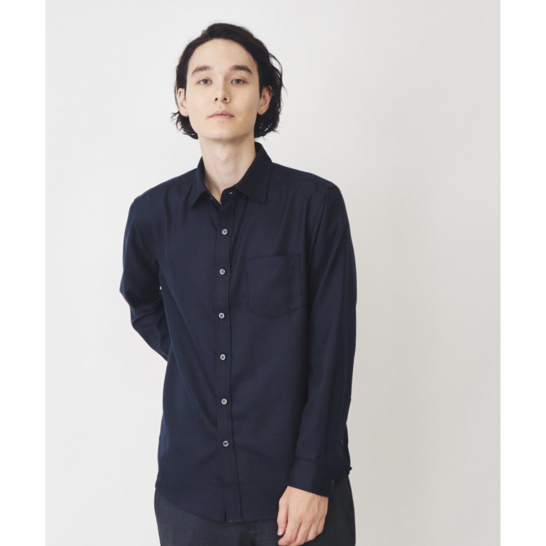 THE SHOP TK「【シワになりにくい】マウントネルシャツ」|シャツ・ブラウス|