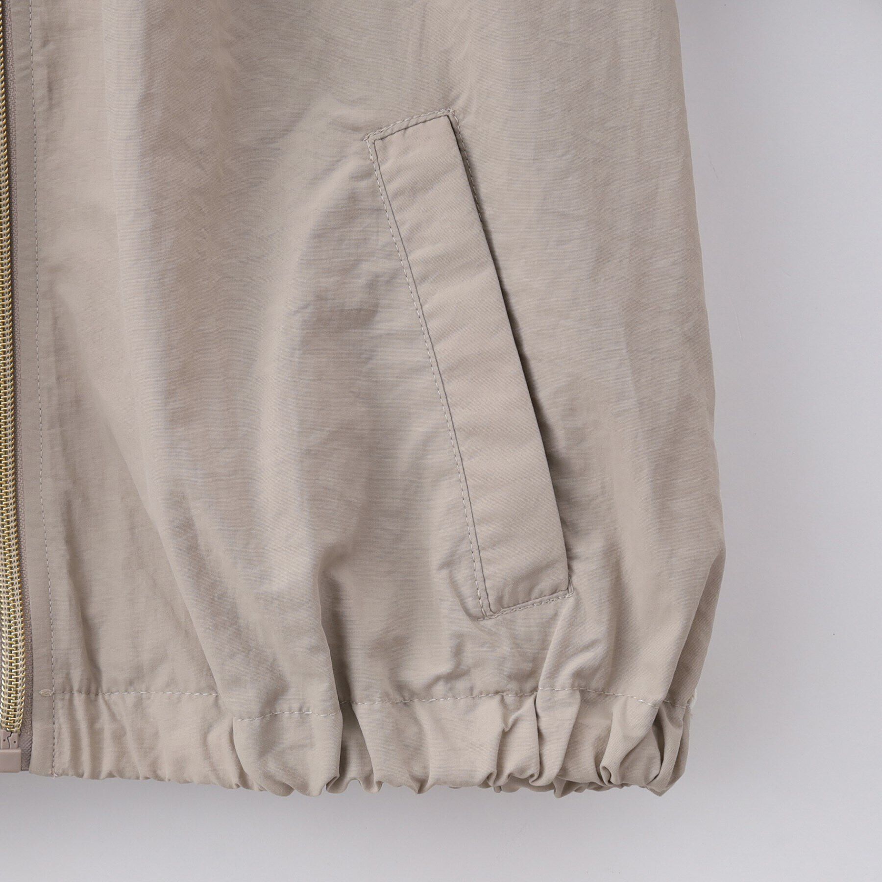 THE SHOP TK「【120-160/親子リンク】バックレースブルゾン/洗濯機OK」|ブルゾン・スタジャン|