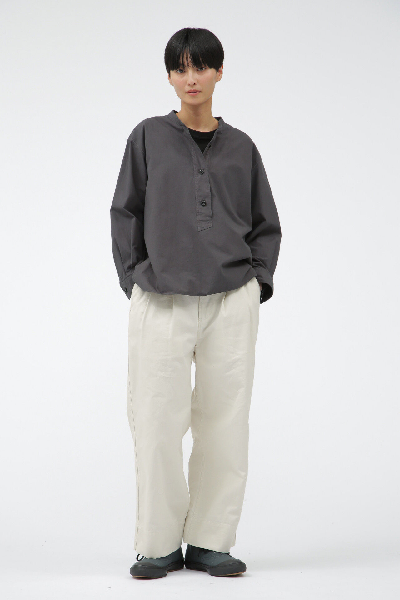 MHL.「LIGHT ORGANIC COTTON DRILL」|その他|WHITE