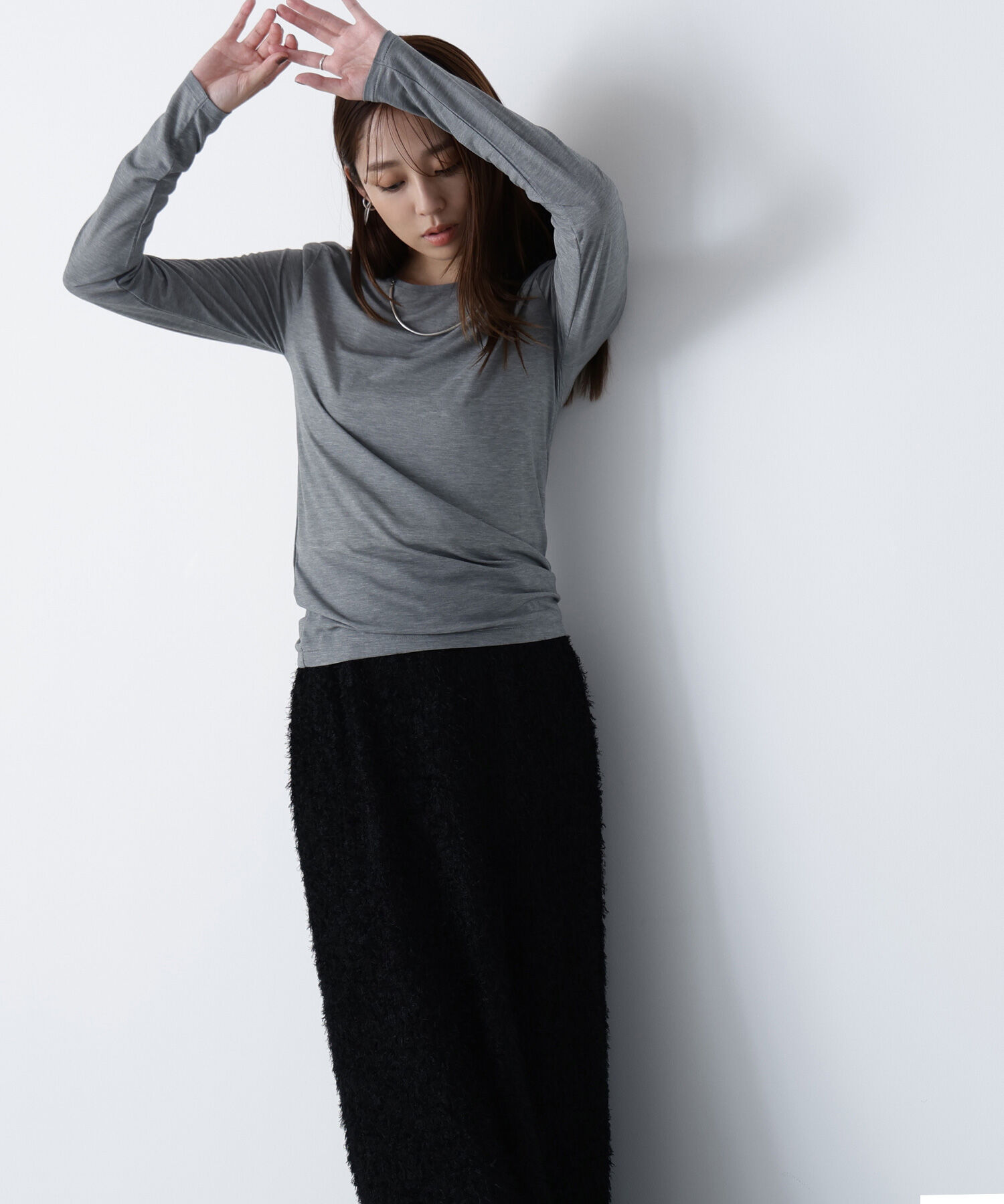  「シアーカットソーシリーズ クルーネック」|Tシャツ・カットソー|