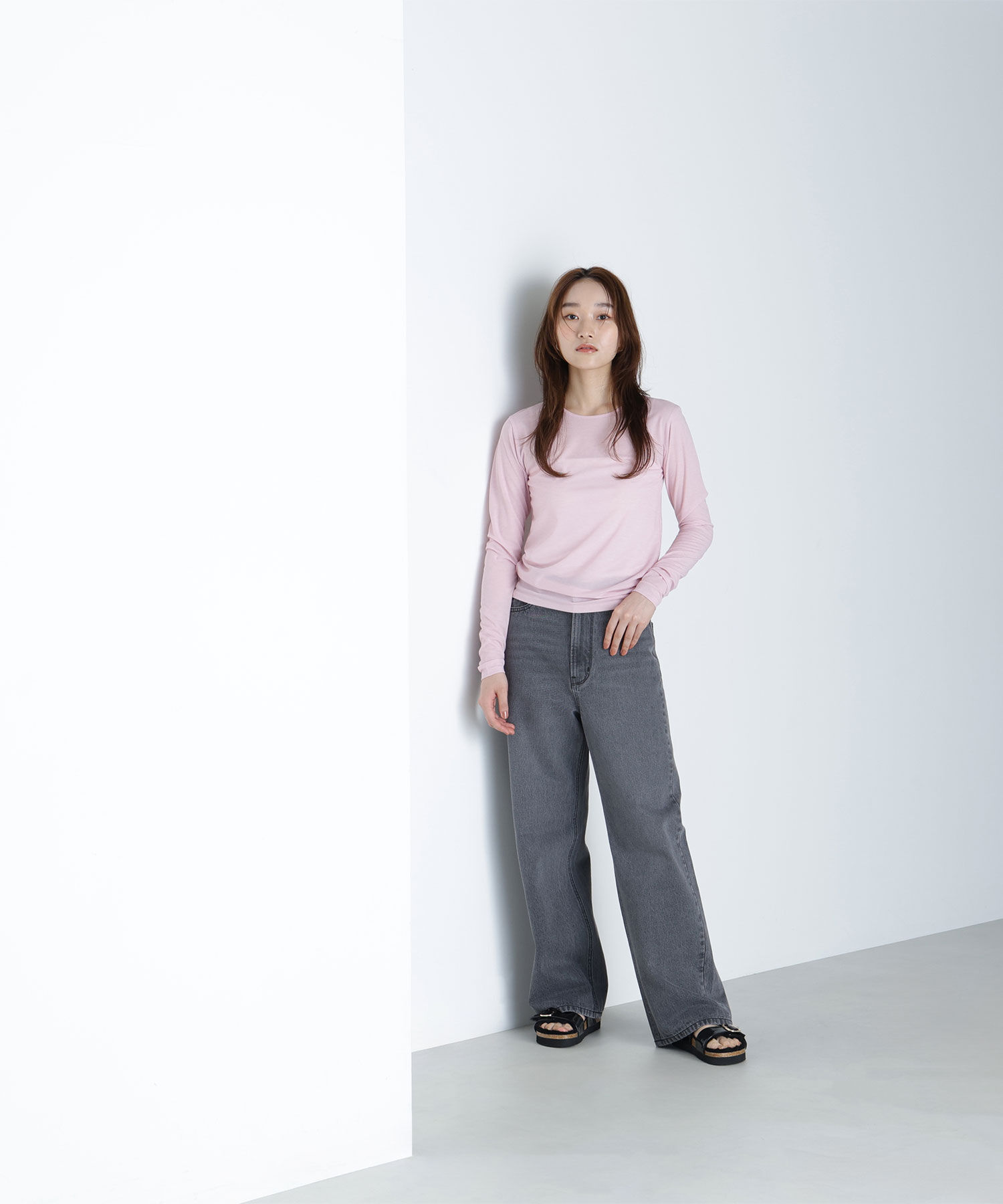  「シアーカットソーシリーズ クルーネック」|Tシャツ・カットソー|