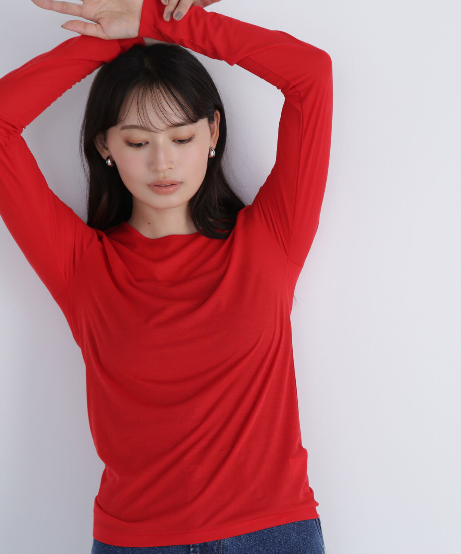  「シアーカットソーシリーズ クルーネック」|Tシャツ・カットソー|