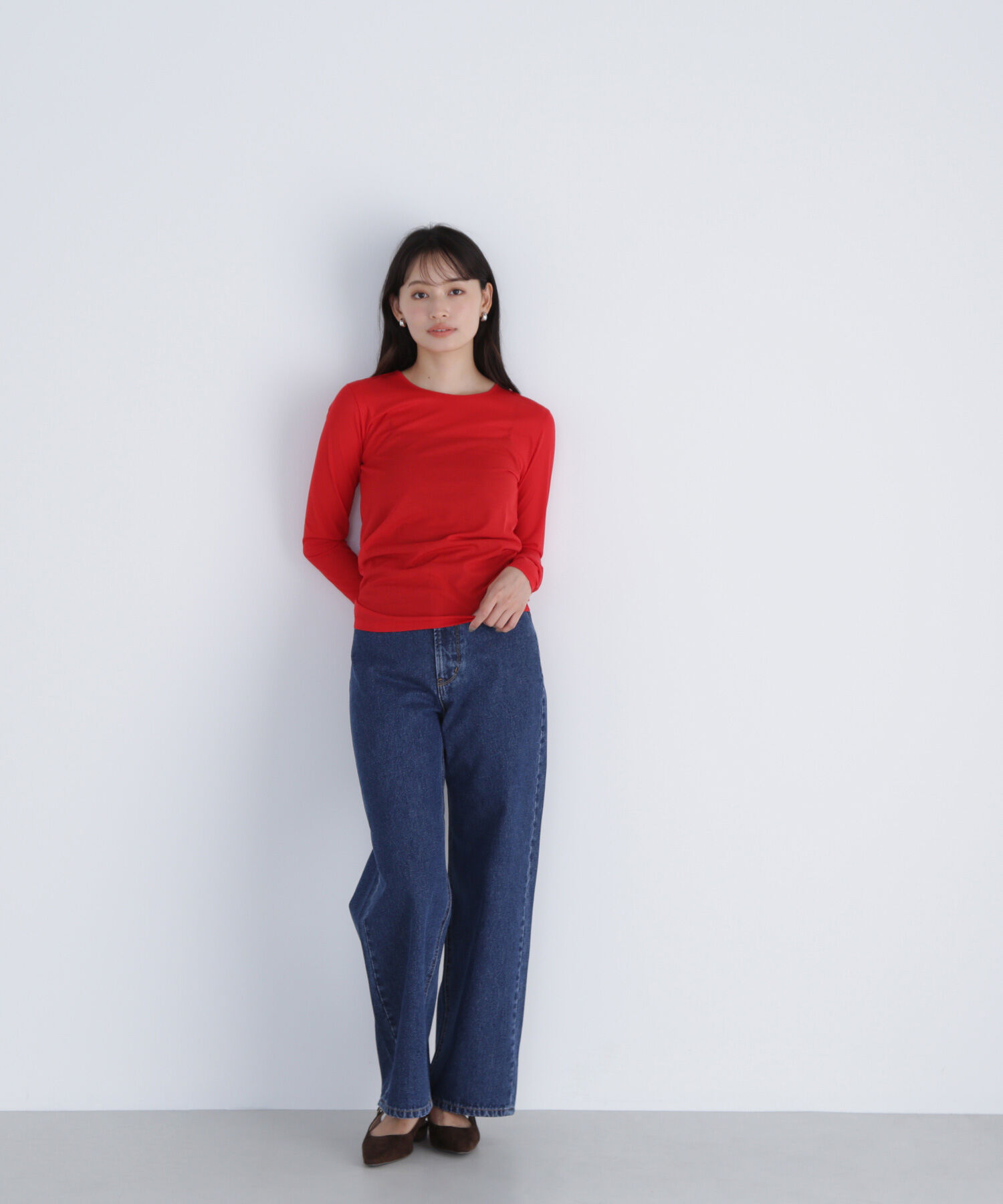  「シアーカットソーシリーズ クルーネック」|Tシャツ・カットソー|