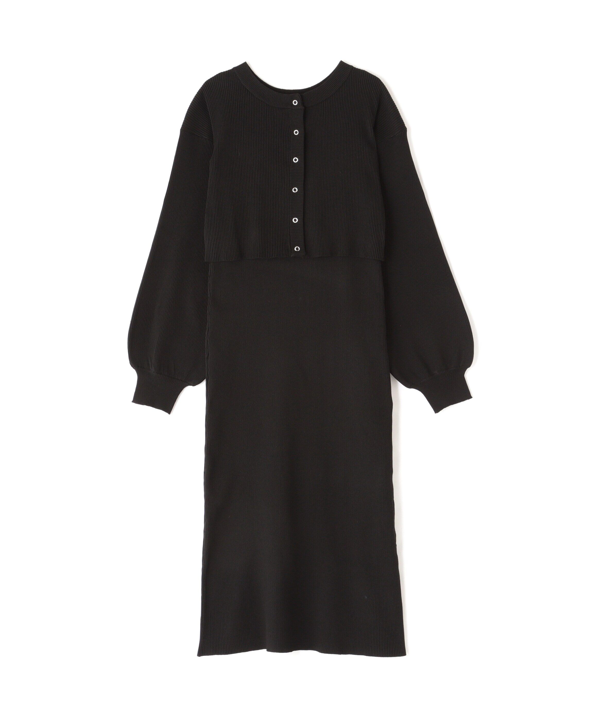  「ニットカーディガン&times;キャミワンピースセット」|ワンピース|