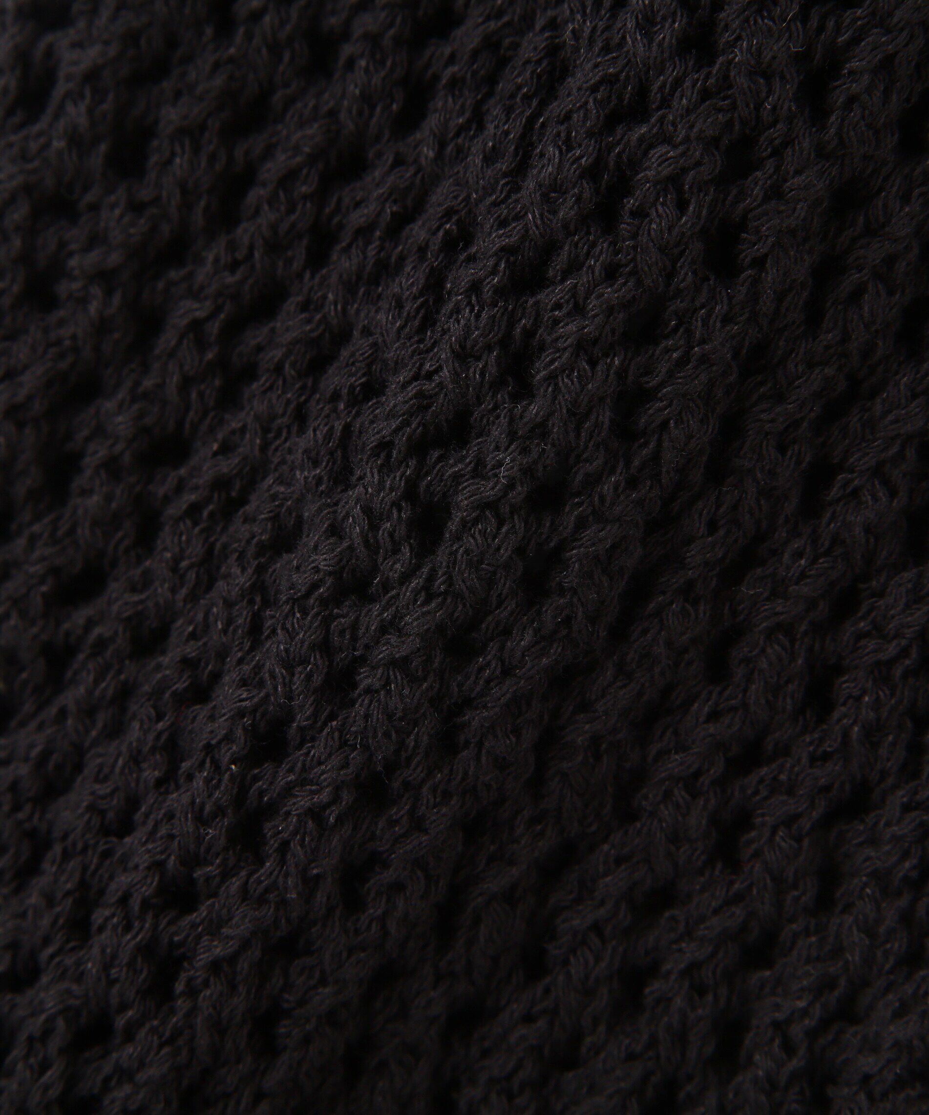  「ショート丈メッシュニットプルオーバー」|ニット・セーター|